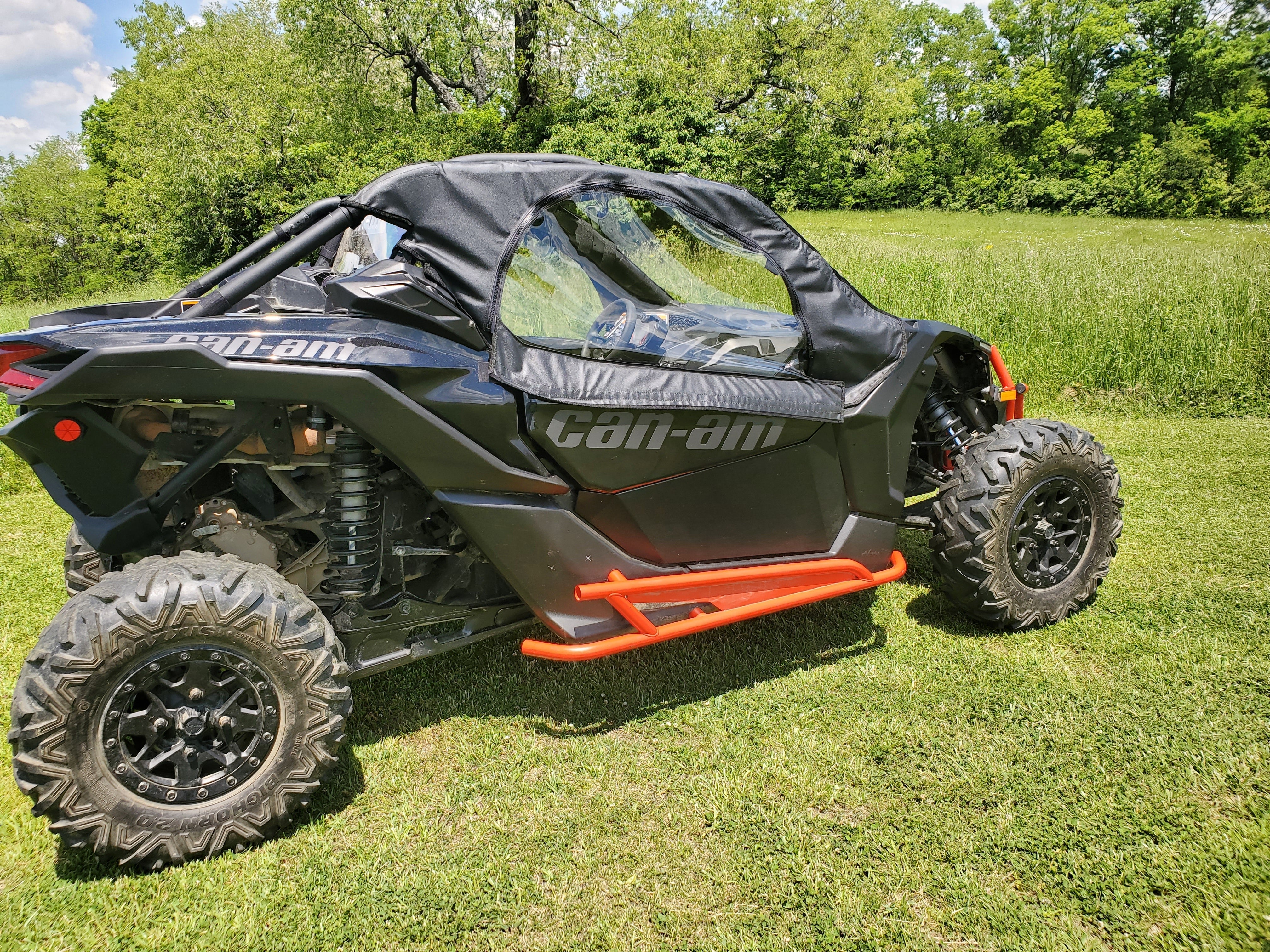 Photo of Can-Am Maverick X3 - Soft Upper Doors by 3 Star UTV - Premium Enclosures for UTVs / Side by Sides