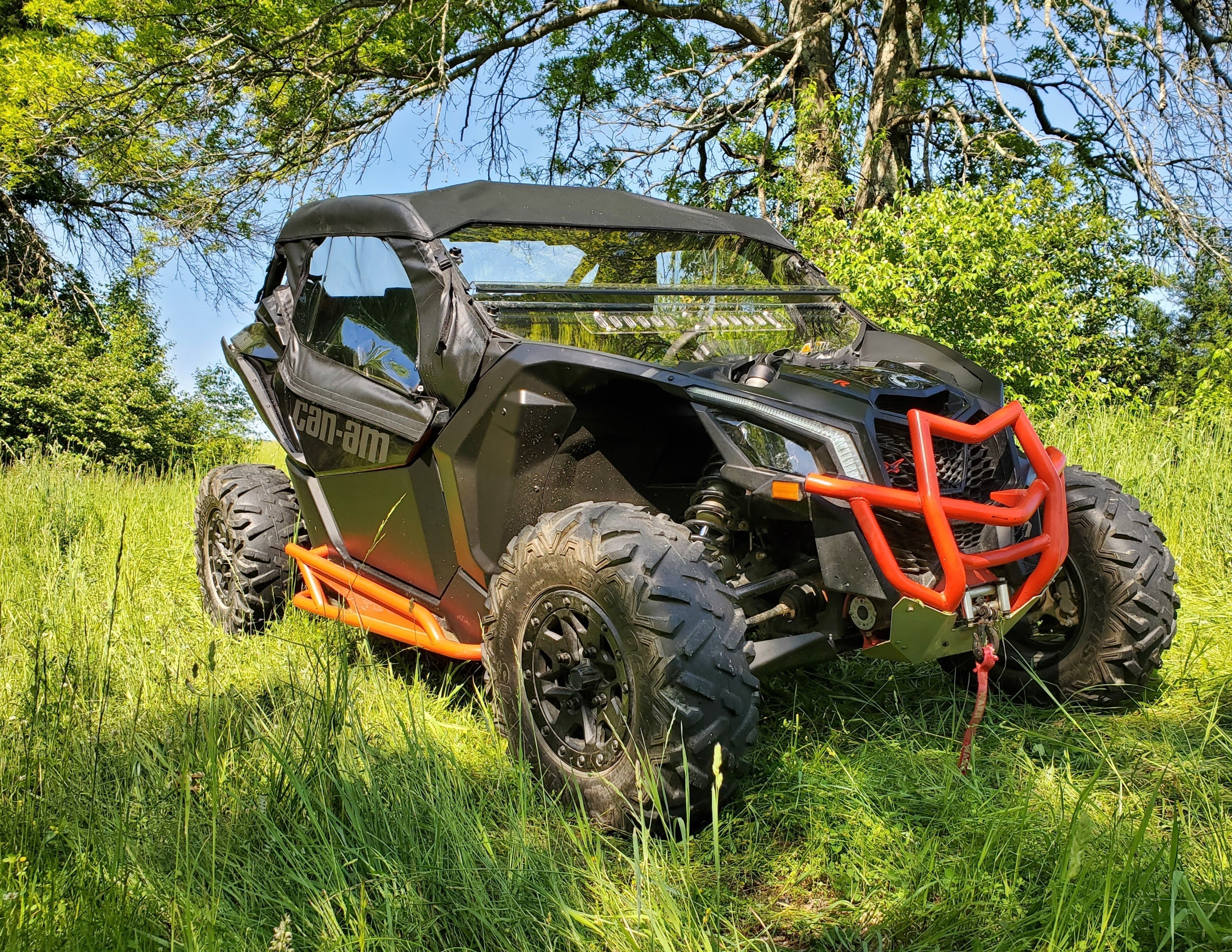 Photo of Can-Am Maverick X3 - Full Cab Encloure for Hard Windshield by 3 Star UTV - Premium Enclosures for UTVs / Side by Sides
