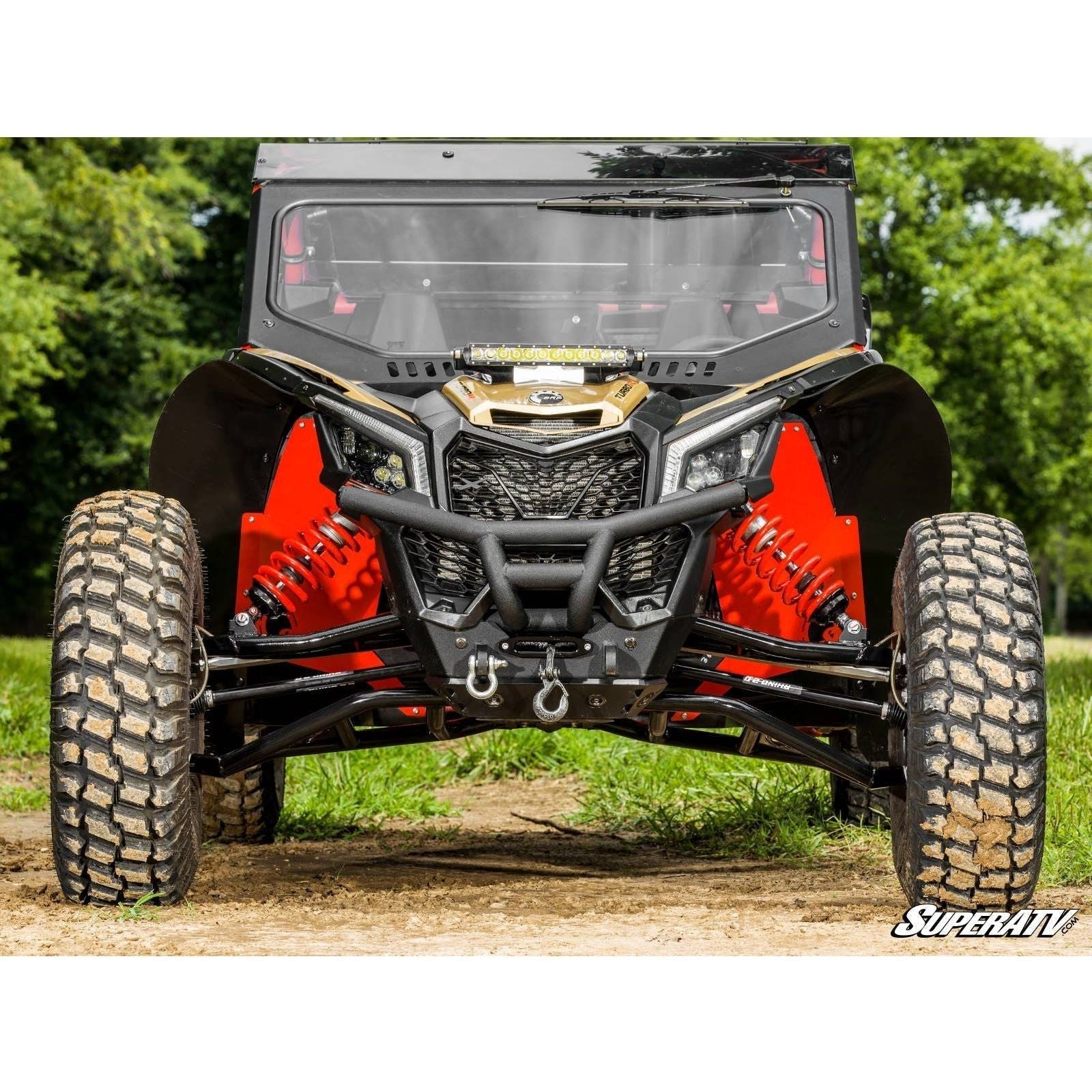 Photo of Can Am X3 Atlas Pro 1.5" Forward Offset A-Arms by SuperATV - Premium A-Arms & Control Arms for UTVs / Side by Sides