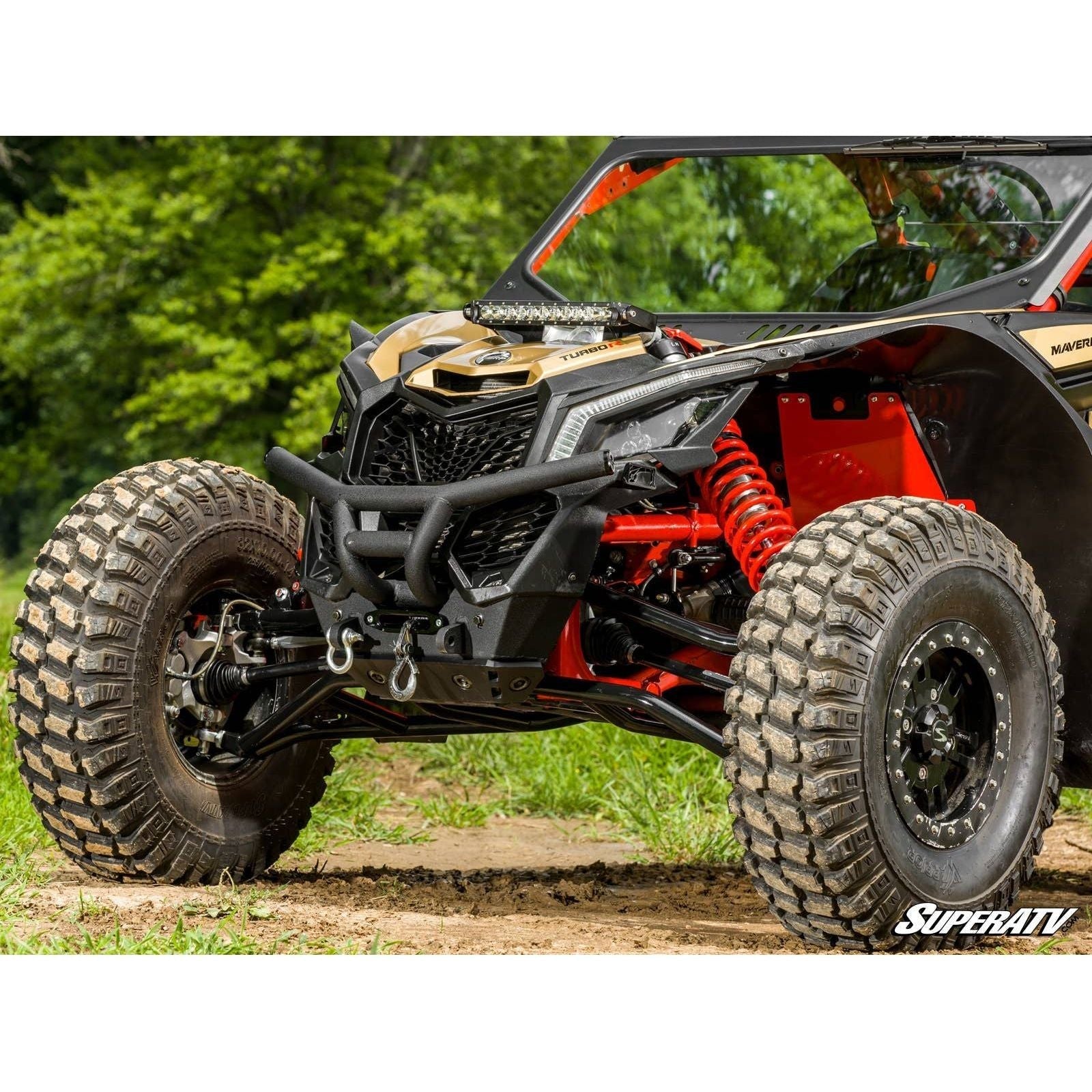 Photo of Can Am X3 Atlas Pro 1.5" Forward Offset A-Arms by SuperATV - Premium A-Arms & Control Arms for UTVs / Side by Sides