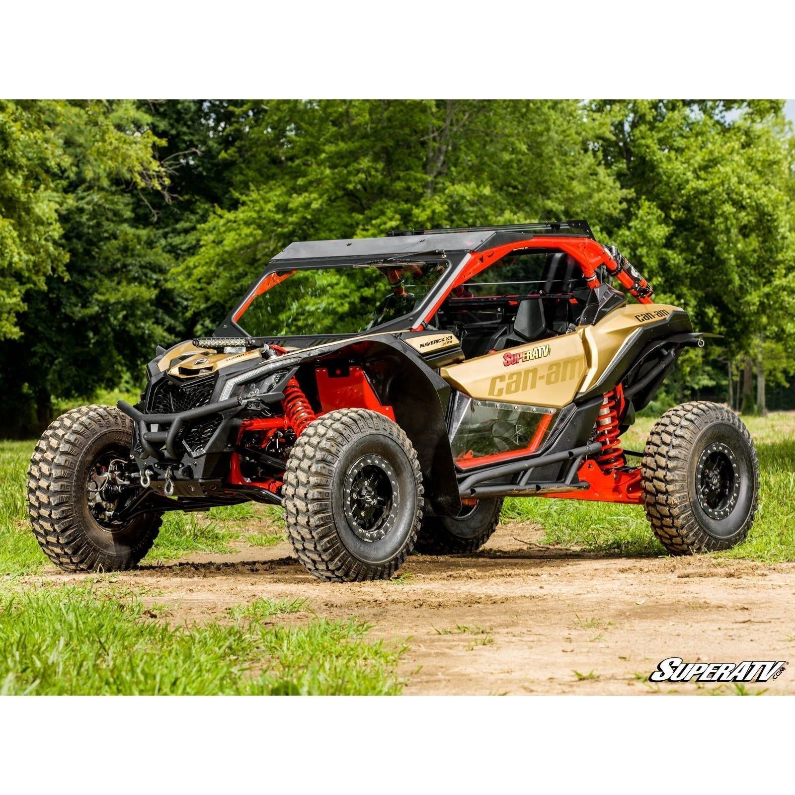 Photo of Can Am X3 Atlas Pro 1.5" Forward Offset A-Arms by SuperATV - Premium A-Arms & Control Arms for UTVs / Side by Sides