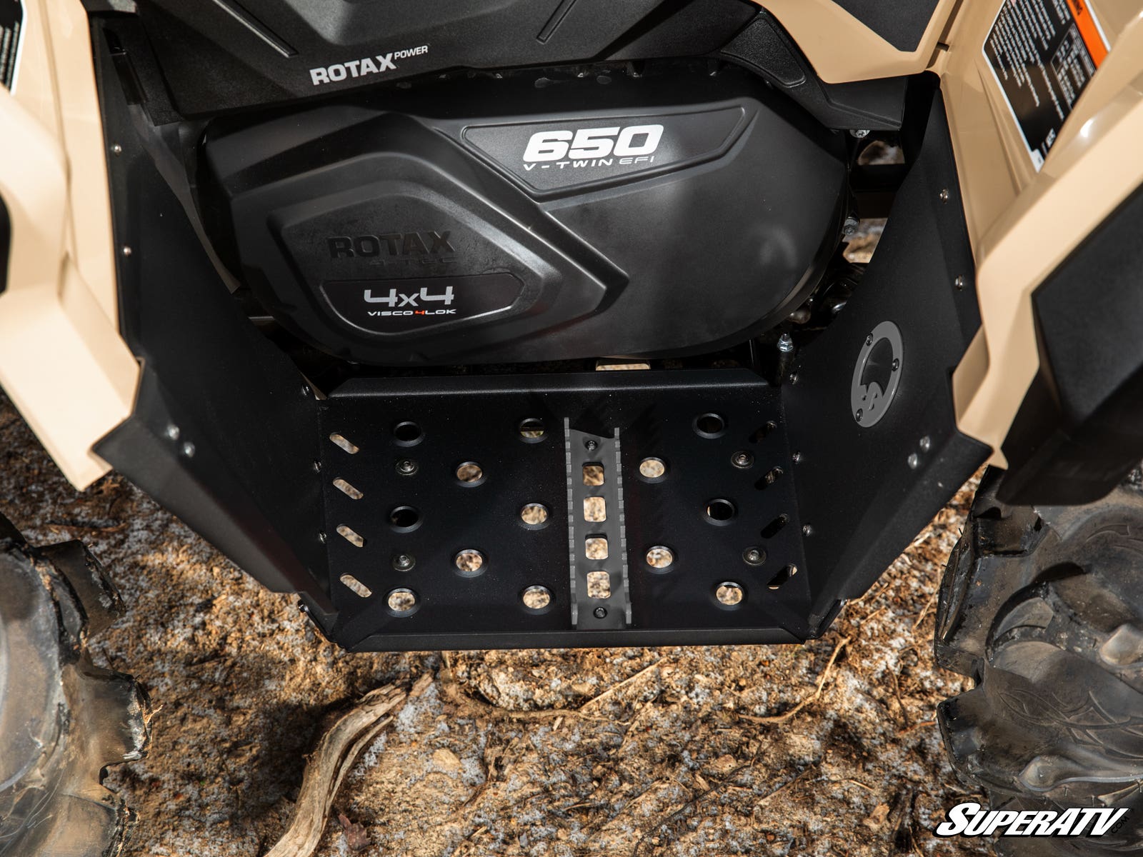 Photo of SuperATV Can-Am Outlander Footwells by SuperATV - Premium Fenders & Fender Guards for UTVs / Side by Sides