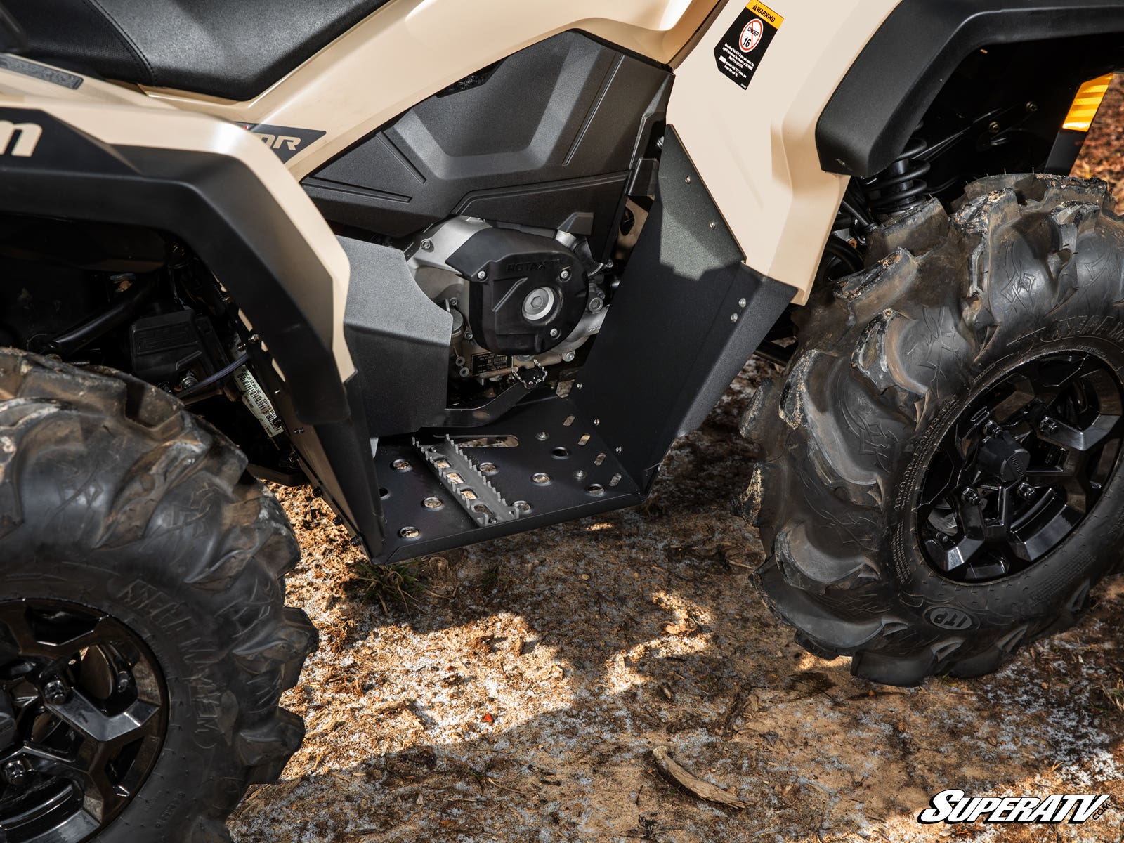 Photo of SuperATV Can-Am Outlander Footwells by SuperATV - Premium Fenders & Fender Guards for UTVs / Side by Sides