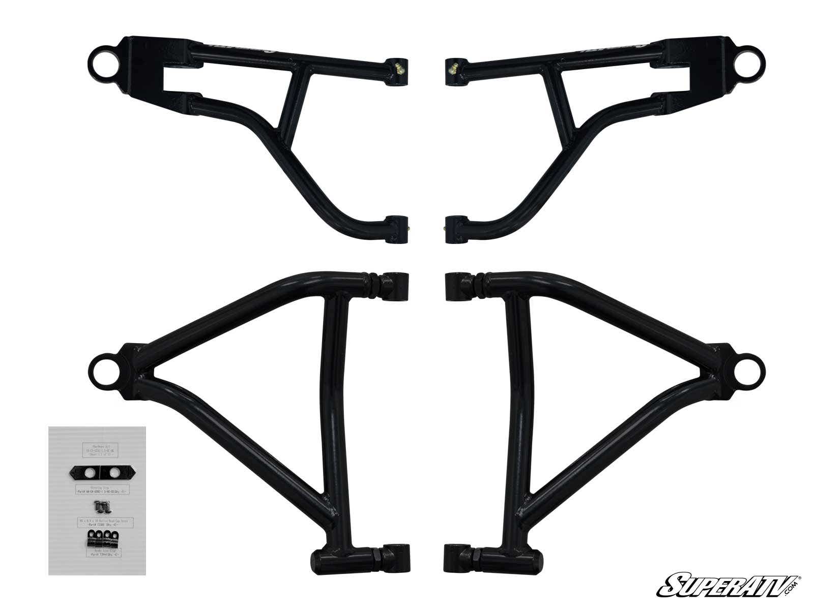 Photo of SuperATV Can-Am Renegade (Gen 2) High Clearance 1.5" Offset A Arms by SuperATV - Premium A-Arms & Control Arms for UTVs / Side by Sides