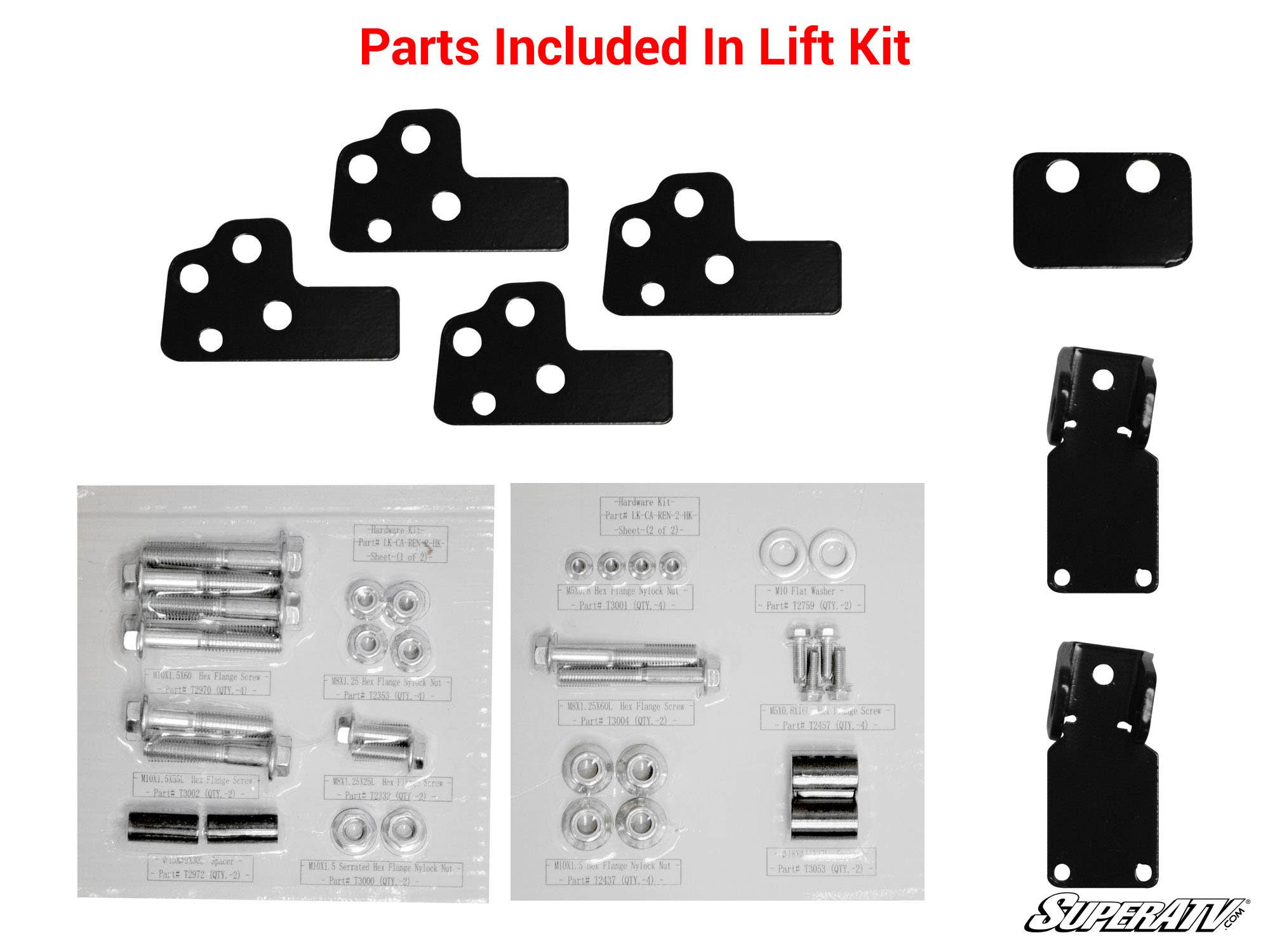 Photo of SuperATV Can-Am Renegade (Gen 1) 2" Lift Kit by SuperATV - Premium Lift Kits for UTVs / Side by Sides