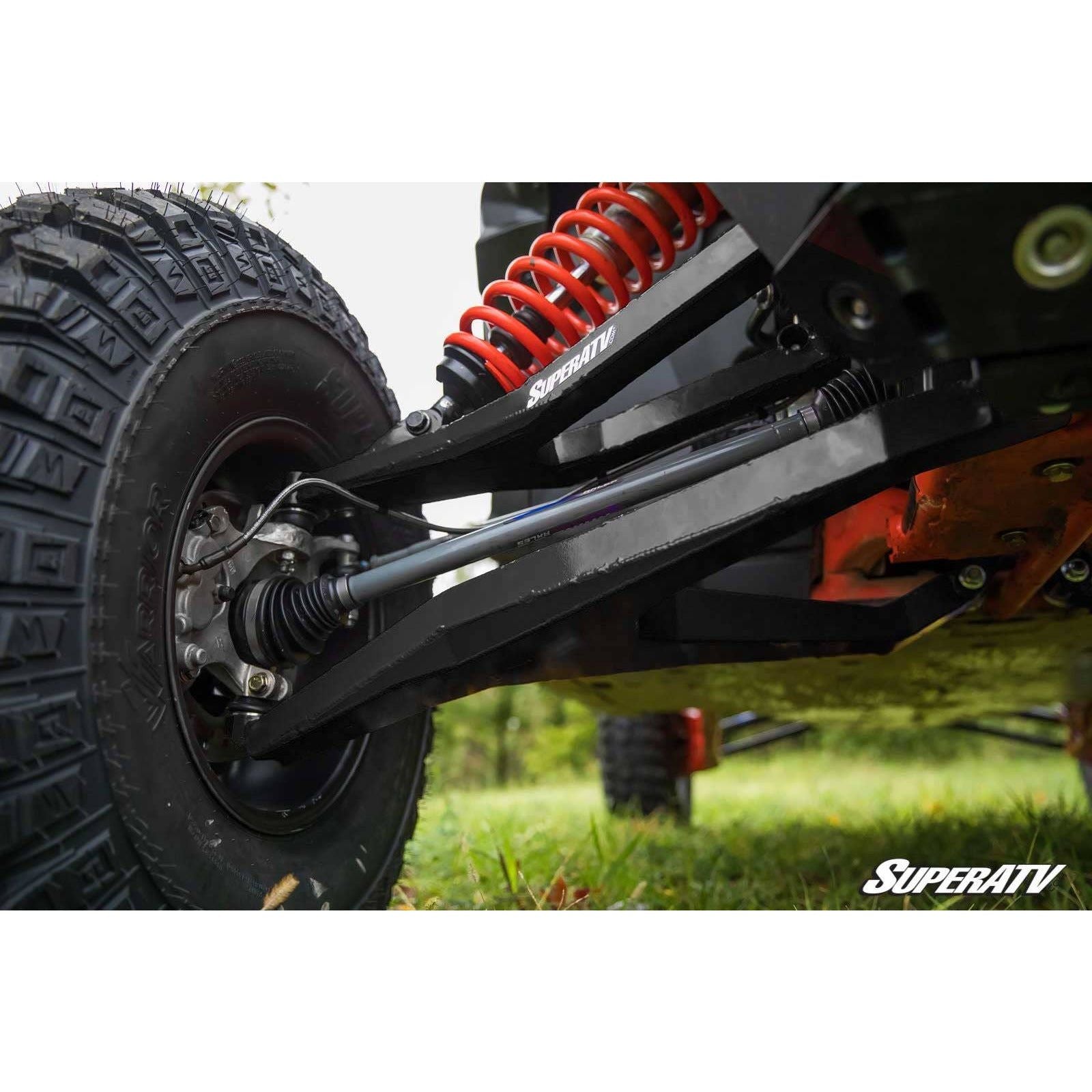 Photo of Can Am X3 72" High Clearance Boxed Front A-Arms by SuperATV - Premium A-Arms & Control Arms for UTVs / Side by Sides