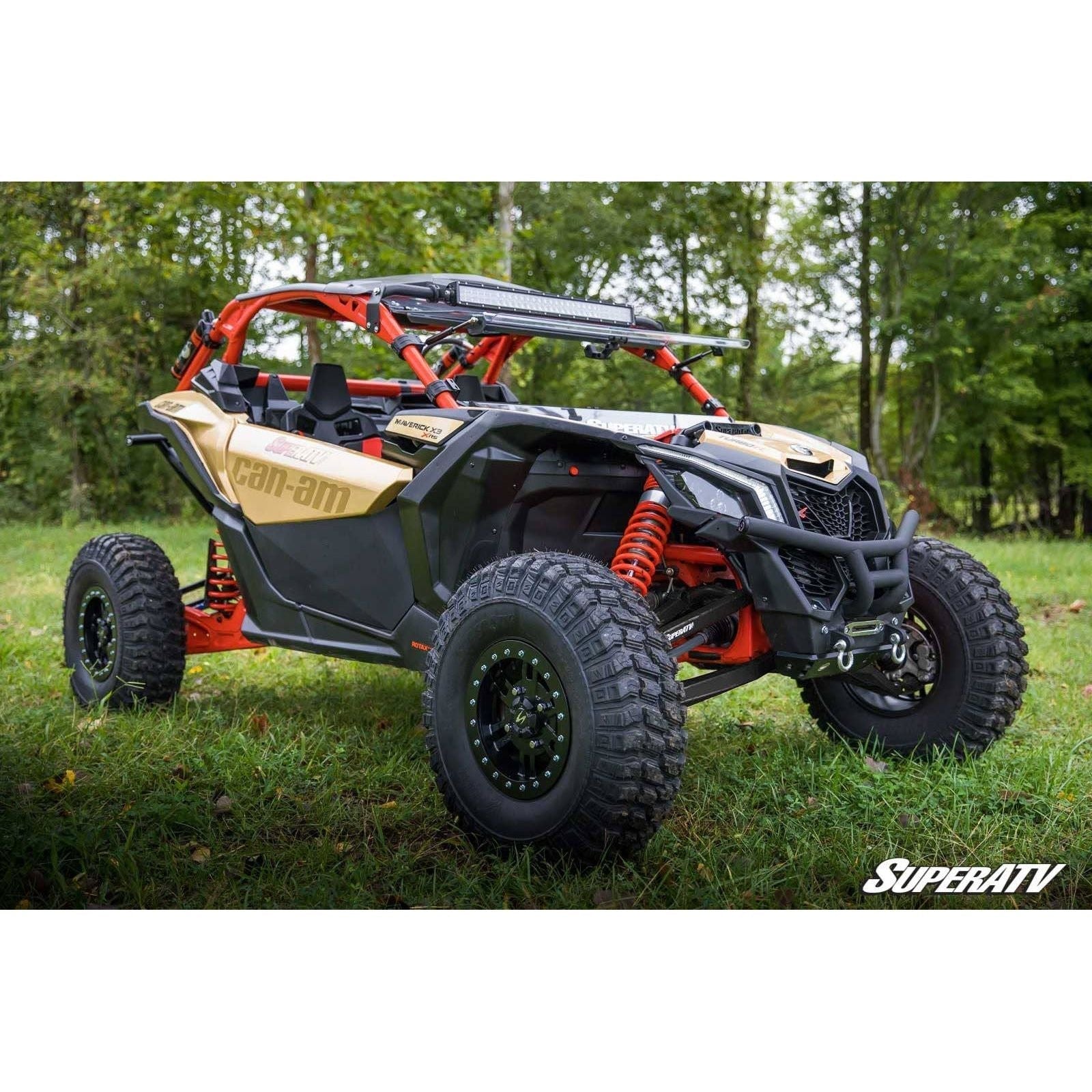 Photo of Can Am X3 72" High Clearance Boxed Front A-Arms by SuperATV - Premium A-Arms & Control Arms for UTVs / Side by Sides