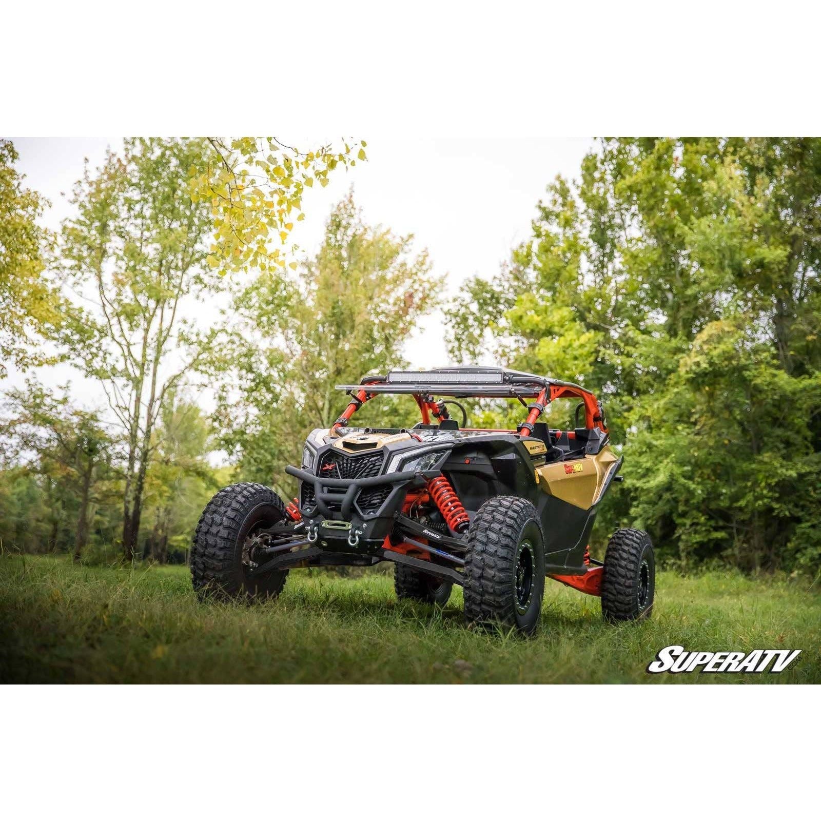Photo of Can Am X3 72" High Clearance Boxed Front A-Arms by SuperATV - Premium A-Arms & Control Arms for UTVs / Side by Sides
