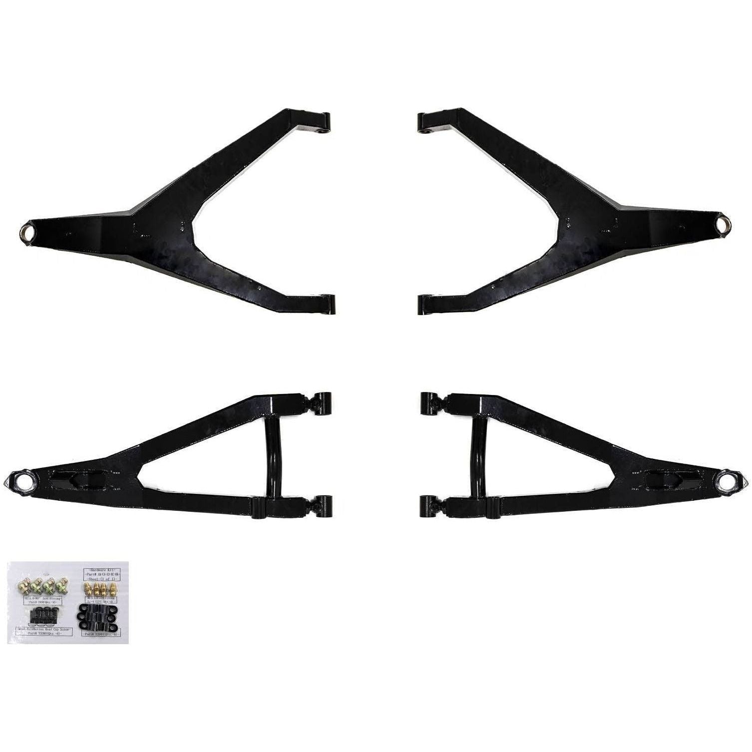 Photo of Can Am X3 72" High Clearance Boxed Front A-Arms by SuperATV - Premium A-Arms & Control Arms for UTVs / Side by Sides