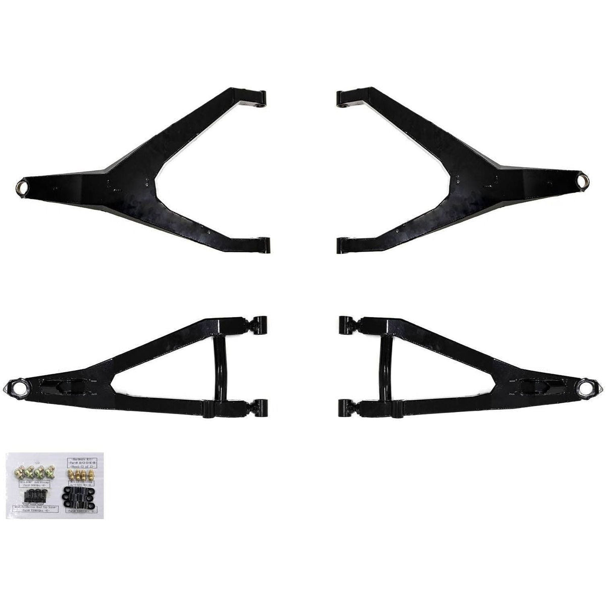 Photo of Can Am X3 72" High Clearance Boxed Front A-Arms by SuperATV - Premium A-Arms & Control Arms for UTVs / Side by Sides