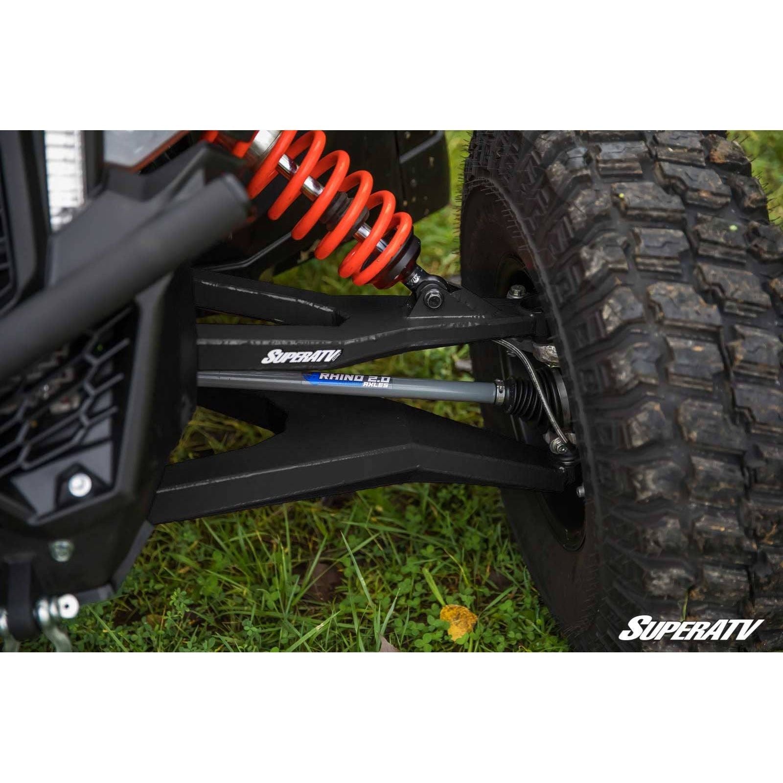 Photo of Can Am X3 72" High Clearance Boxed Front A-Arms by SuperATV - Premium A-Arms & Control Arms for UTVs / Side by Sides