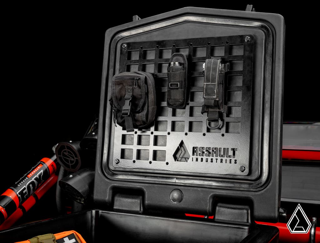 Photo of SuperATV Assault Industries Cooler/Cargo Box for Can-Am Maverick X3 by SuperATV - Premium Storage for UTVs / Side by Sides