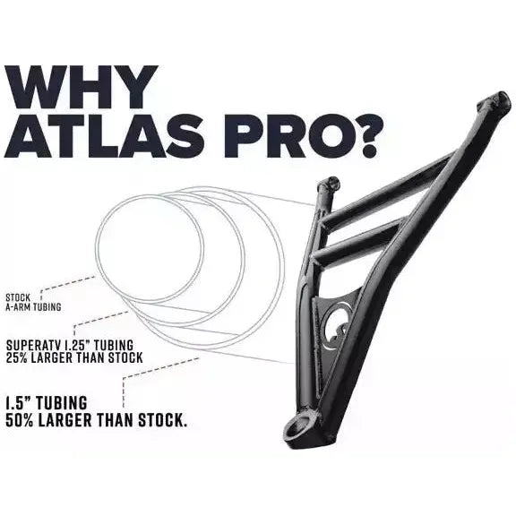 Photo of Can Am X3 Atlas Pro A-Arms by SuperATV - Premium A-Arms & Control Arms for UTVs / Side by Sides