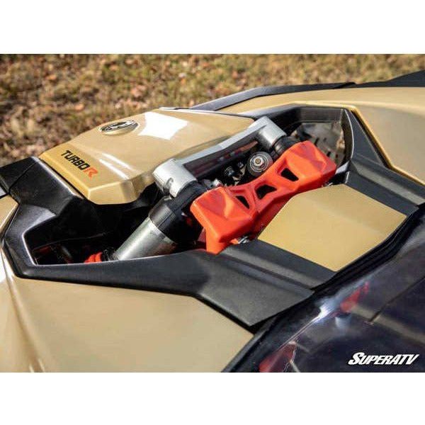 Photo of Can Am X3 Billet Shock Tower Brace by SuperATV - Premium Shocks, Springs, & Accessories for UTVs / Side by Sides