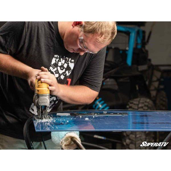 Photo of Can Am X3 Custom Cage Windshield Kit by SuperATV - Premium Windshields for UTVs / Side by Sides