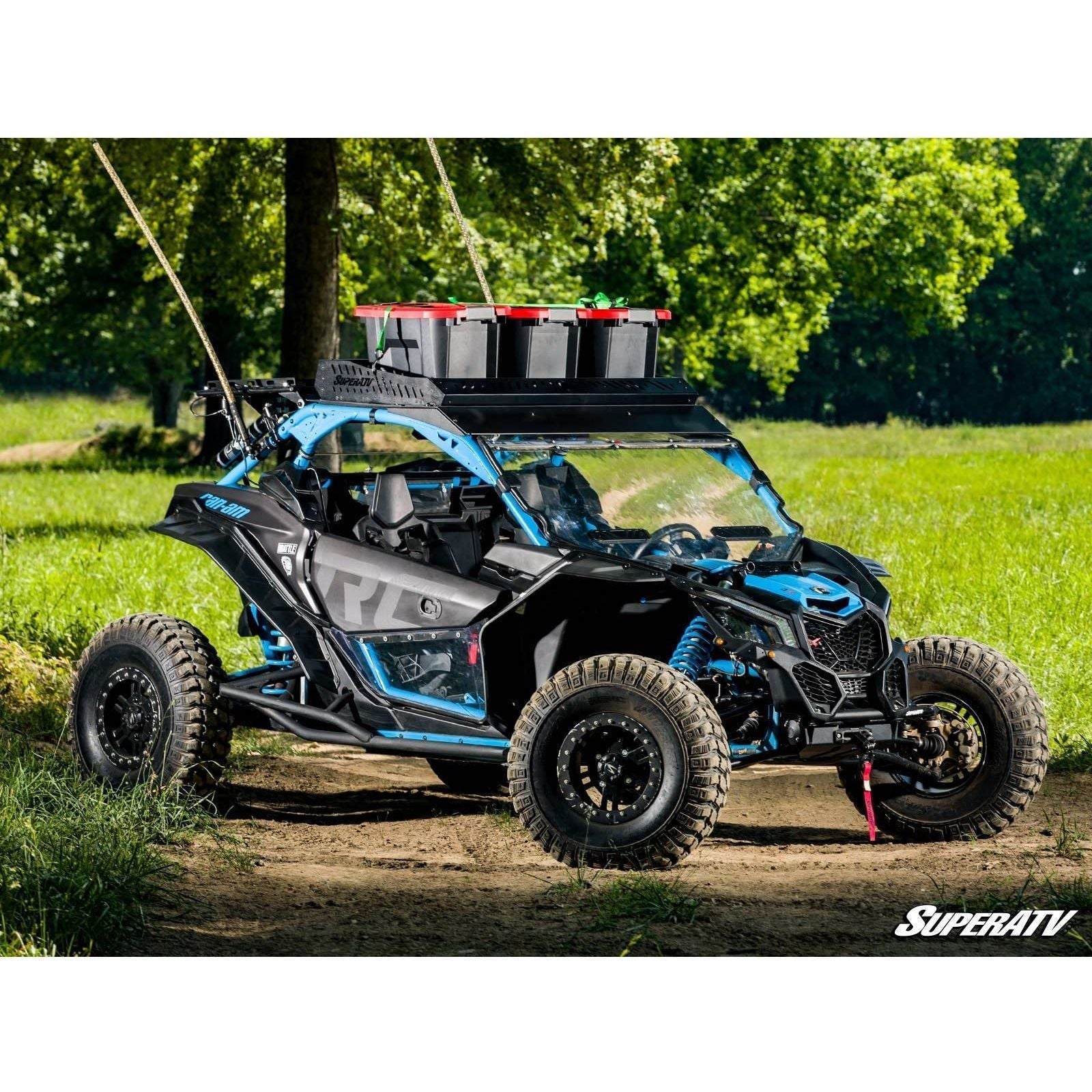 Photo of Can Am X3 Outfitter Sport Roof Rack by SuperATV - Premium Storage for UTVs / Side by Sides