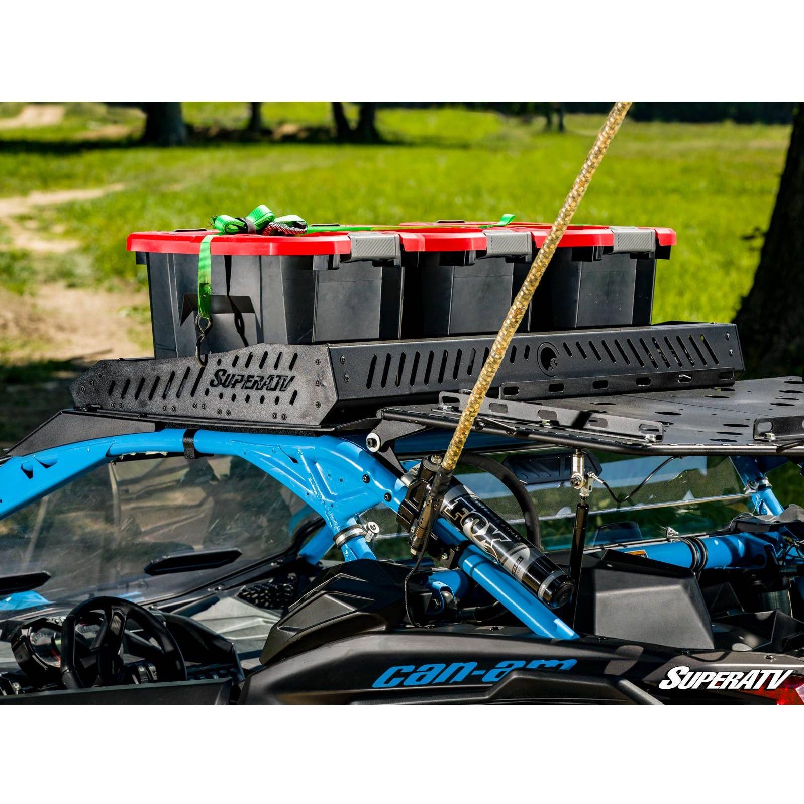 Photo of Can Am X3 Outfitter Sport Roof Rack by SuperATV - Premium Storage for UTVs / Side by Sides