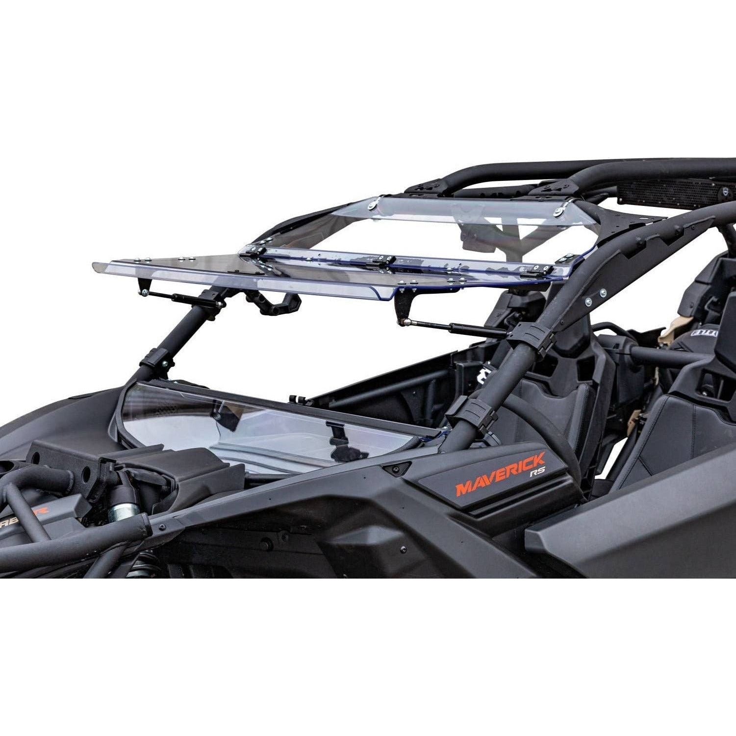 Photo of Can Am X3 Flip Windshield by SuperATV - Premium Windshields for UTVs / Side by Sides