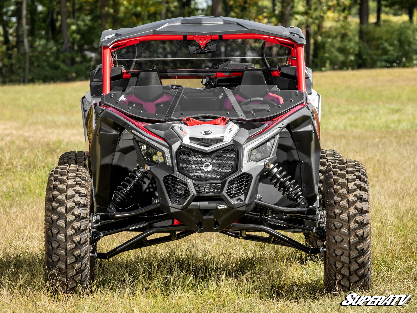 Photo of SuperATV Can-Am Maverick X3 Aluminum Grille Insert by SuperATV - Premium Grilles for UTVs / Side by Sides
