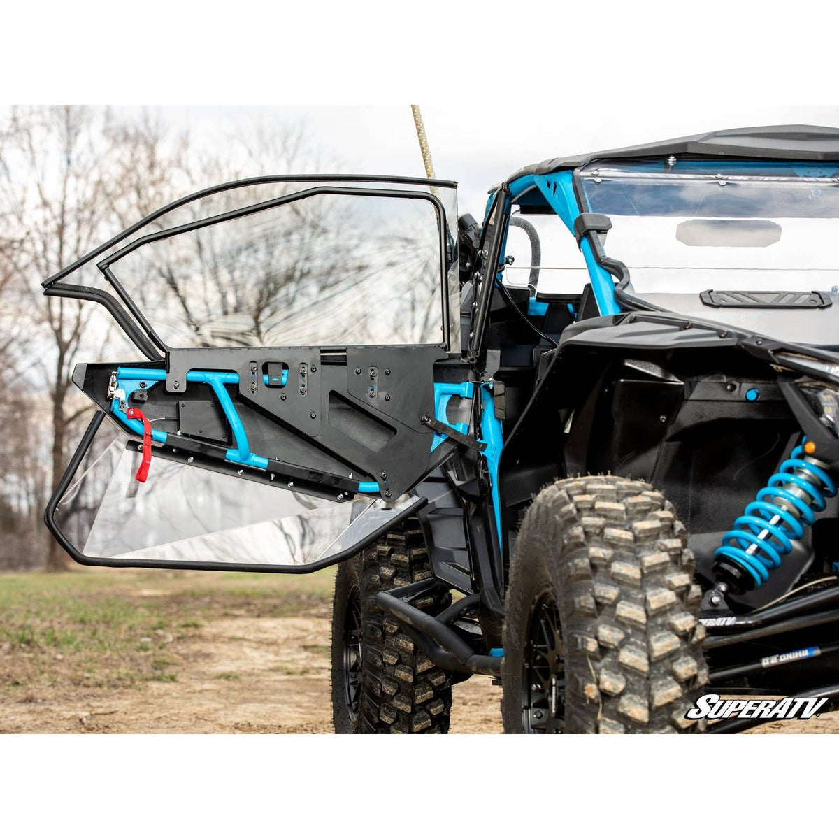 Photo of Can Am X3 Hard Cab Enclosure Upper Doors by SuperATV - Premium Doors for UTVs / Side by Sides