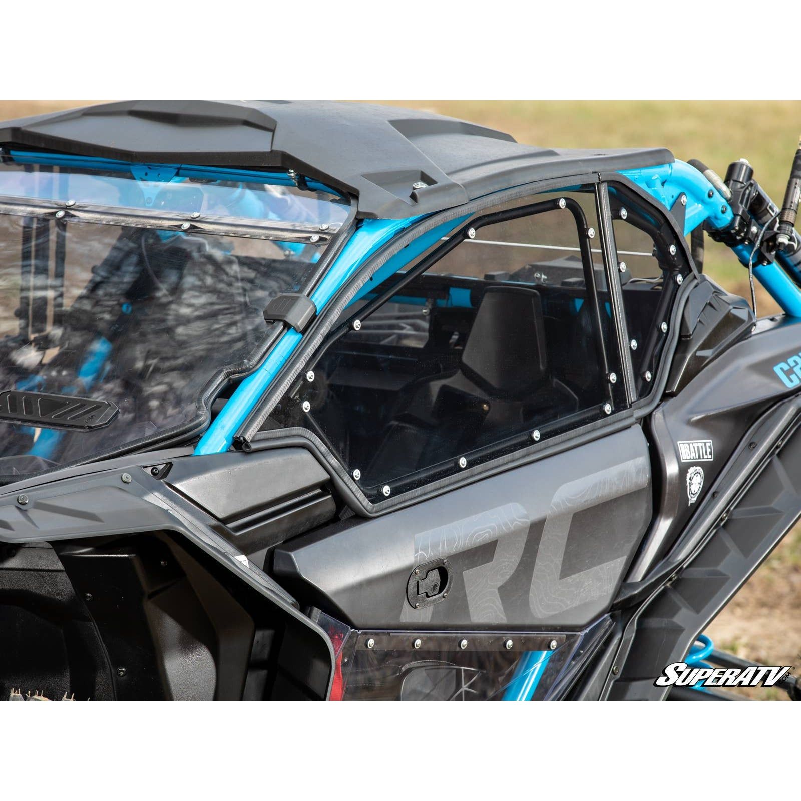 Photo of Can Am X3 Hard Cab Enclosure Upper Doors by SuperATV - Premium Doors for UTVs / Side by Sides
