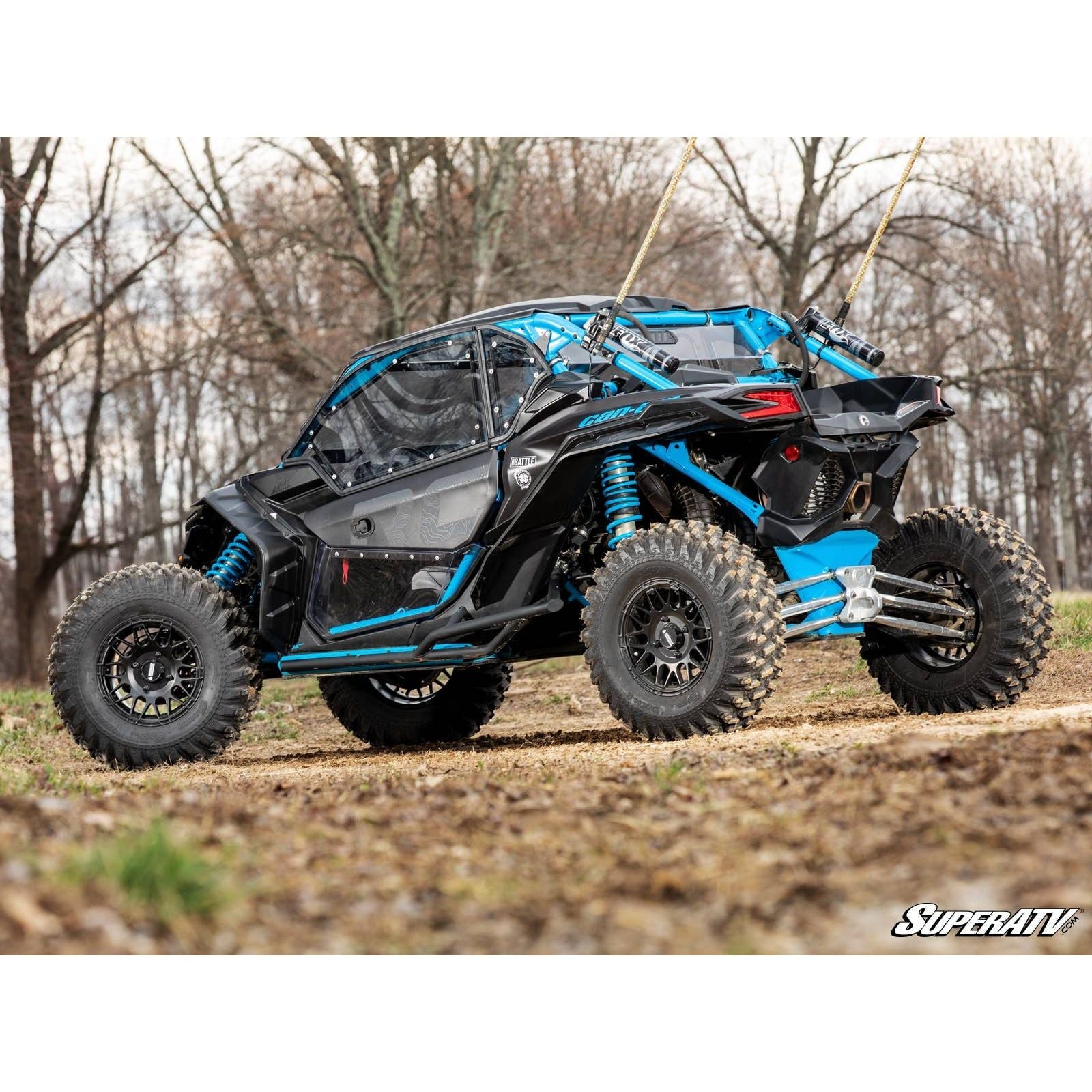 Photo of Can Am X3 Hard Cab Enclosure Upper Doors by SuperATV - Premium Doors for UTVs / Side by Sides