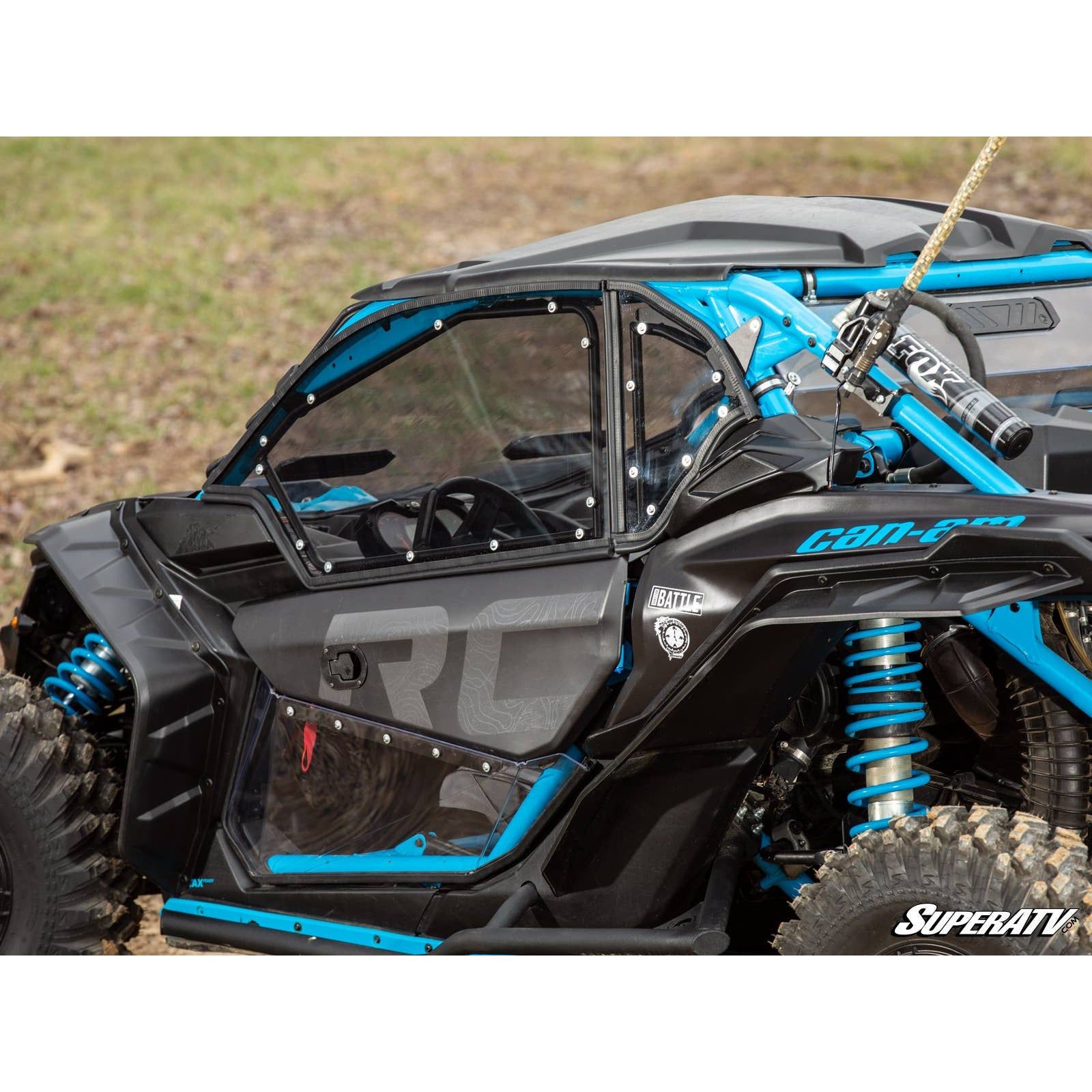 Photo of Can Am X3 Hard Cab Enclosure Upper Doors by SuperATV - Premium Doors for UTVs / Side by Sides