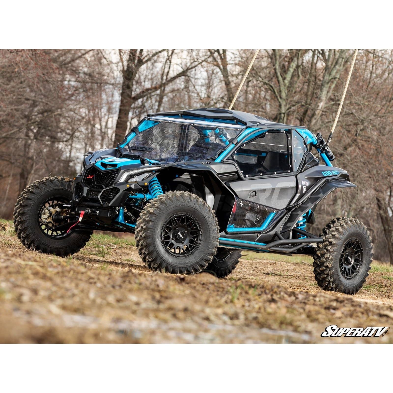 Photo of Can Am X3 Hard Cab Enclosure Upper Doors by SuperATV - Premium Doors for UTVs / Side by Sides