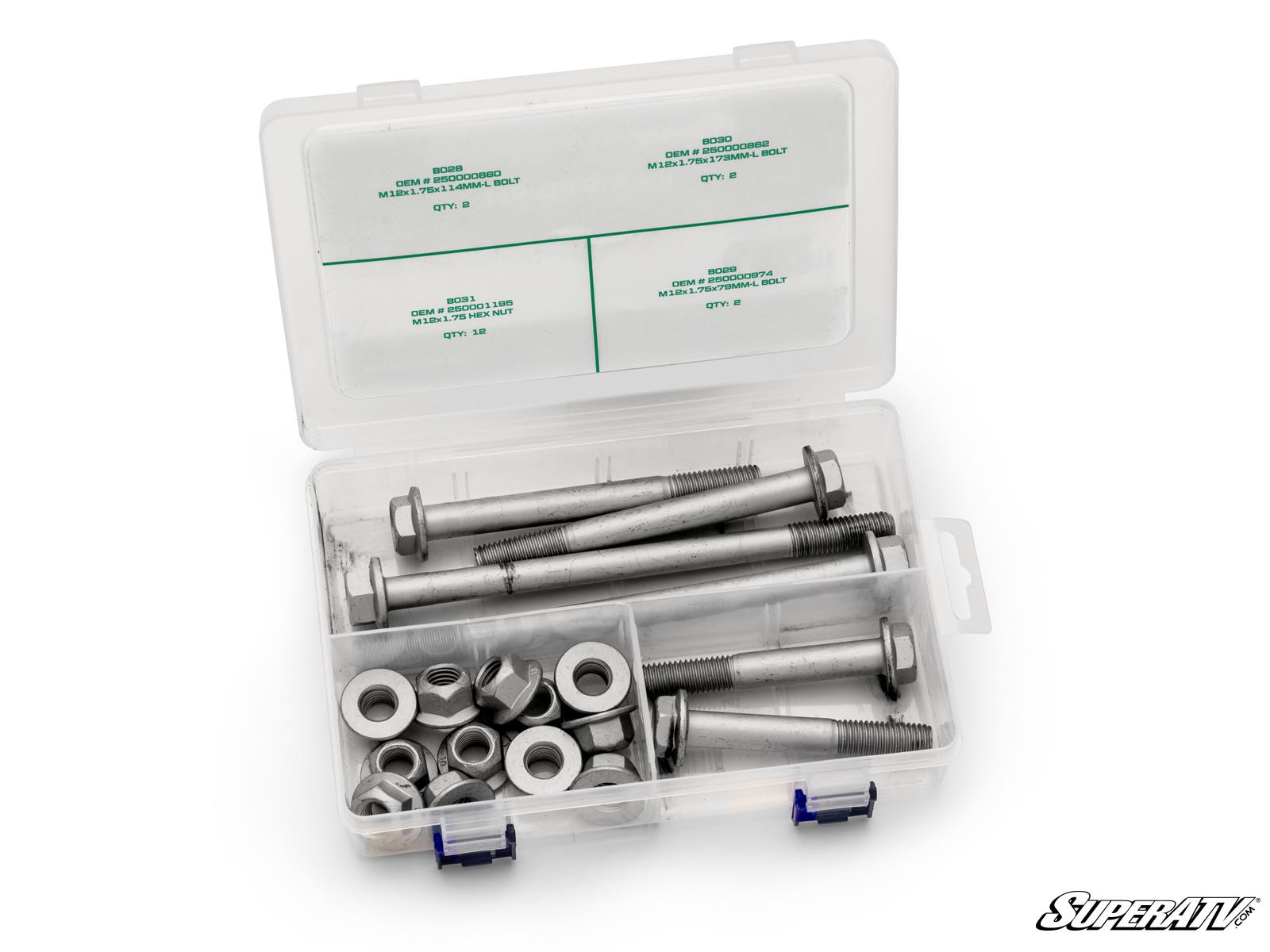 Photo of SuperATV Up & Running Polaris RZR XP 1000 Suspension Bolt Kit by SuperATV - Premium Bolt Kits for UTVs / Side by Sides