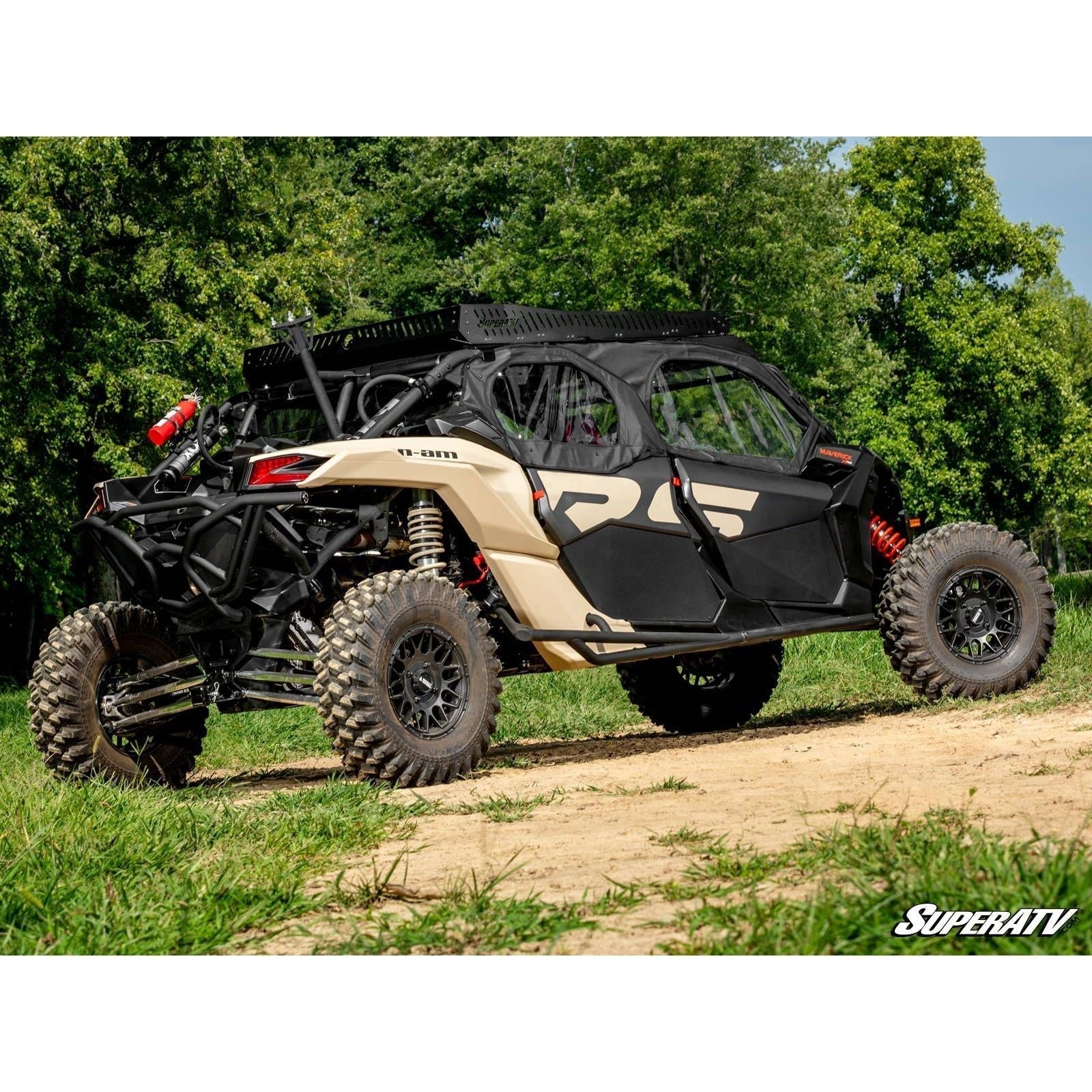 Photo of Can Am X3 MAX Primal Soft Cab Enclosure Upper Doors by SuperATV - Premium Doors for UTVs / Side by Sides