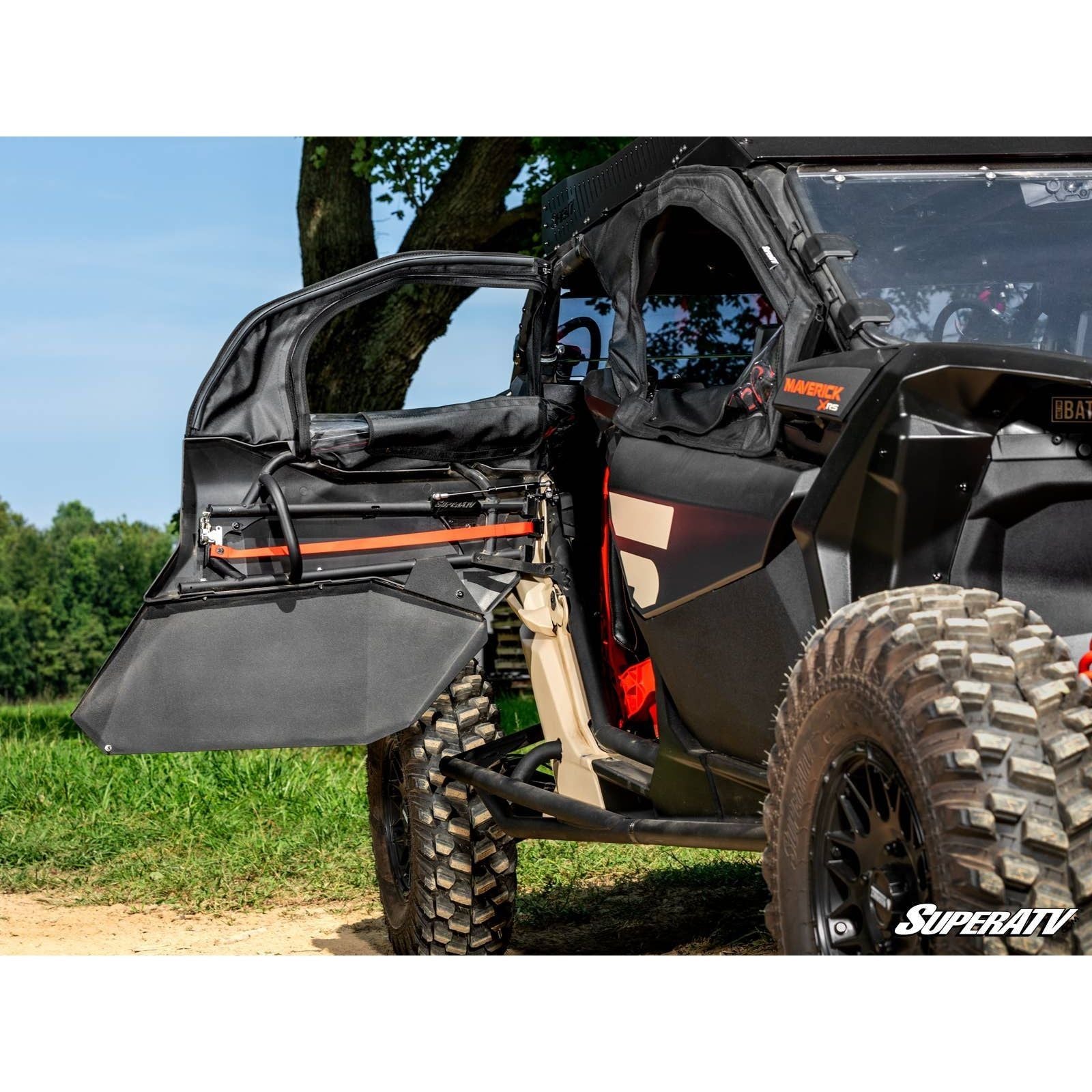 Photo of Can Am X3 MAX Primal Soft Cab Enclosure Upper Doors by SuperATV - Premium Doors for UTVs / Side by Sides