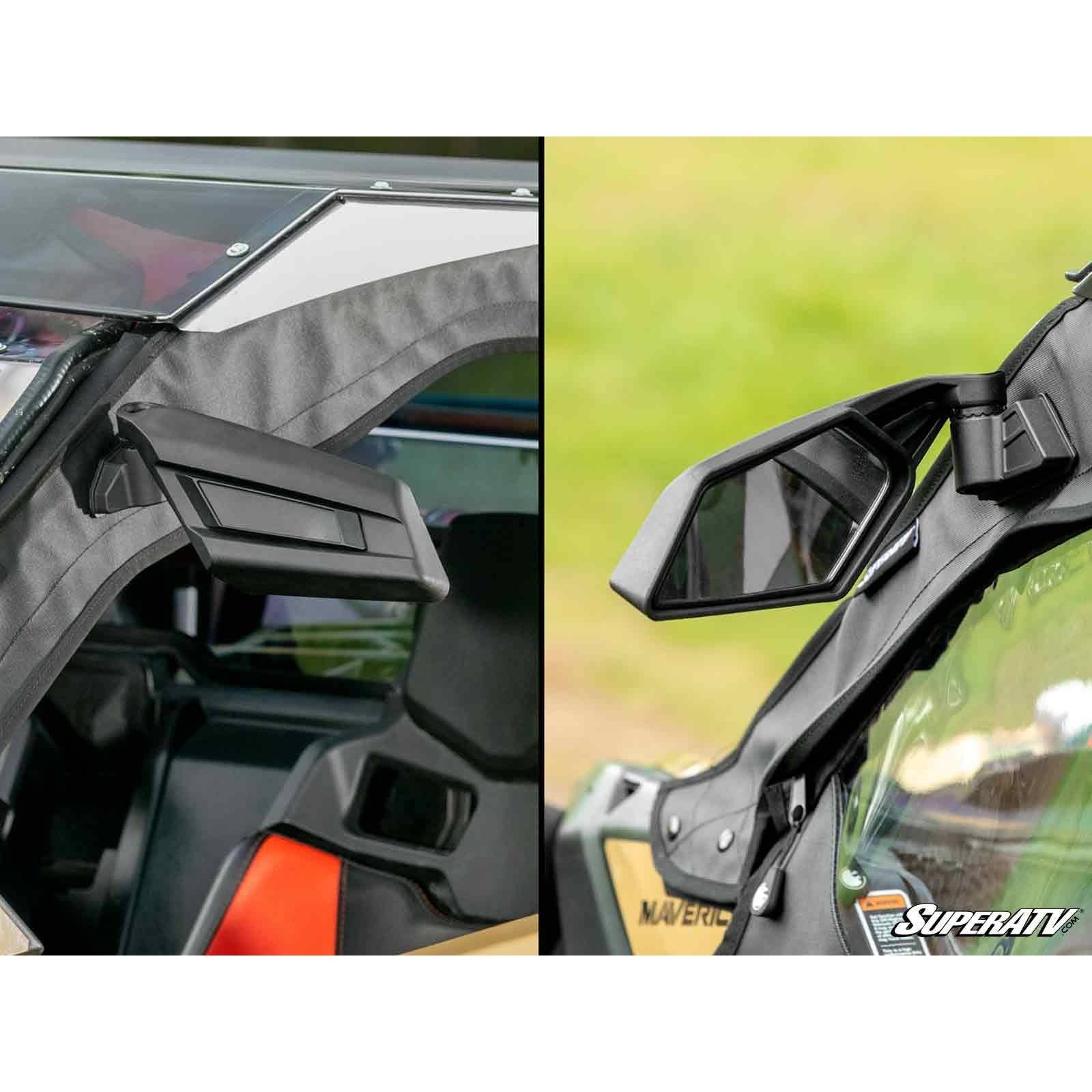 Photo of Can Am X3 MAX Primal Soft Cab Enclosure Upper Doors by SuperATV - Premium Doors for UTVs / Side by Sides