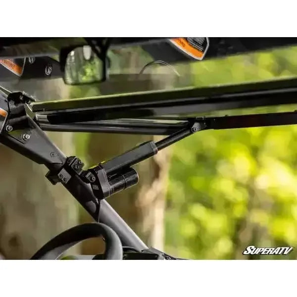 Photo of Can Am X3 MaxDrive Power Flip Windshield by SuperATV - Premium Windshields for UTVs / Side by Sides