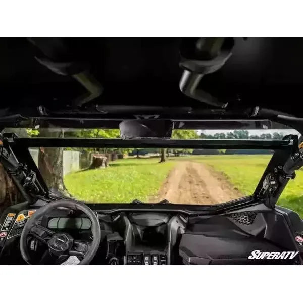 Photo of Can Am X3 MaxDrive Power Flip Windshield by SuperATV - Premium Windshields for UTVs / Side by Sides