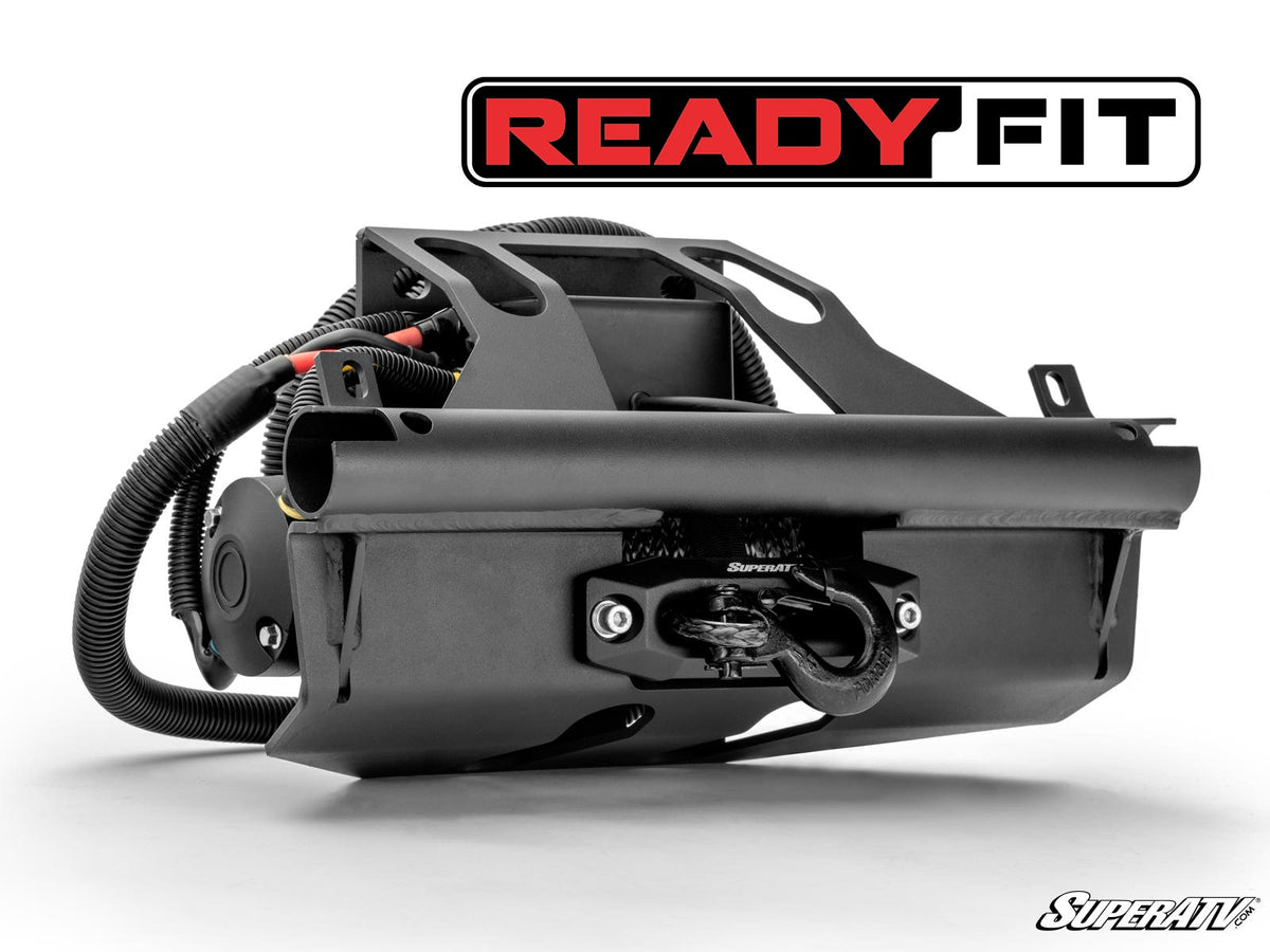 Photo of Can-Am Maverick X3 Ready-Fit Winch - Pre-Mounted + 4500/6000 LB (2017+) by SuperATV - Premium Winches & Winch Mounts for UTVs / Side by Sides