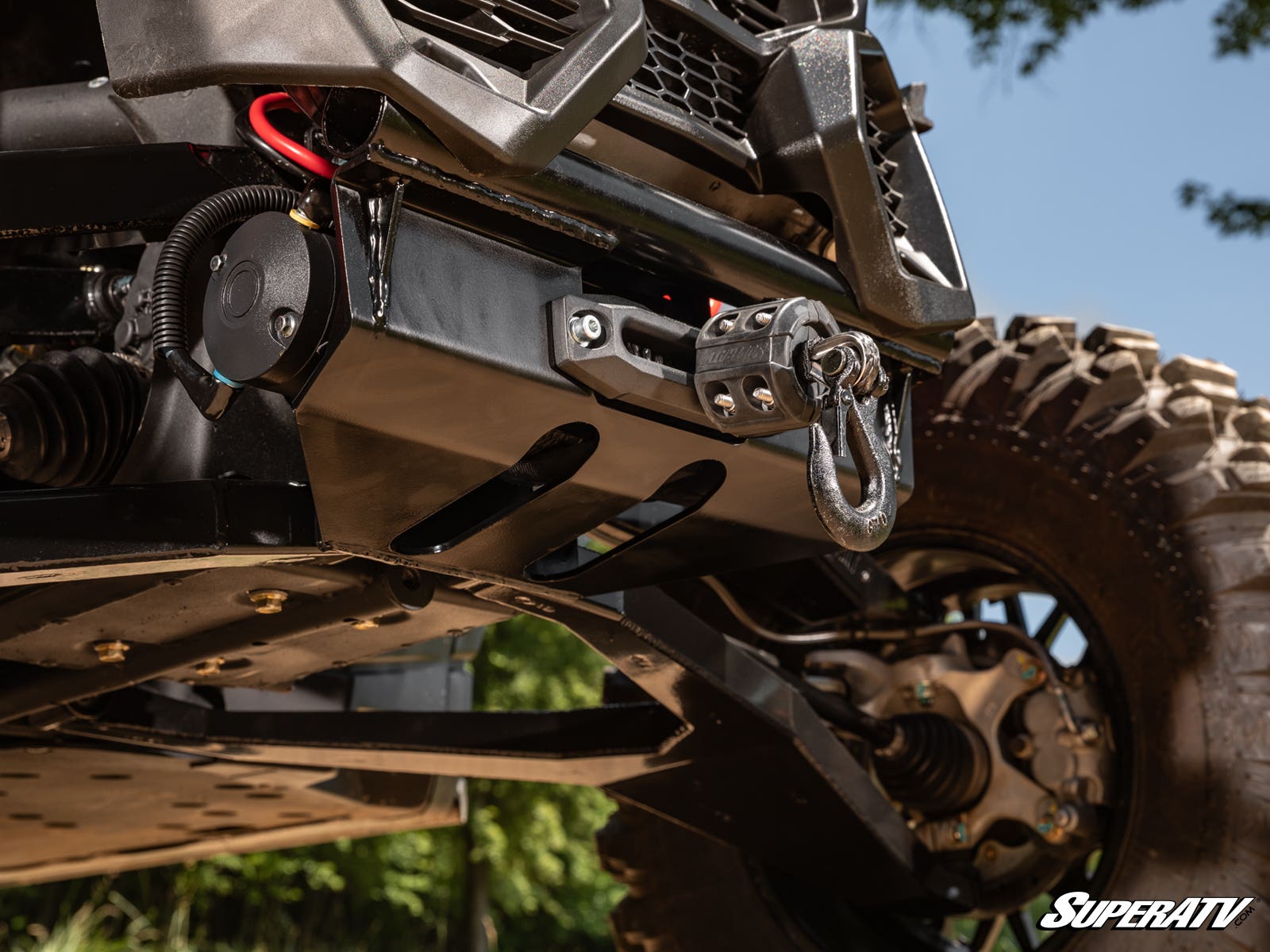 Photo of SuperATV Can-Am Maverick X3 Ready-Fit Winch by SuperATV - Premium Winches & Winch Mounts for UTVs / Side by Sides