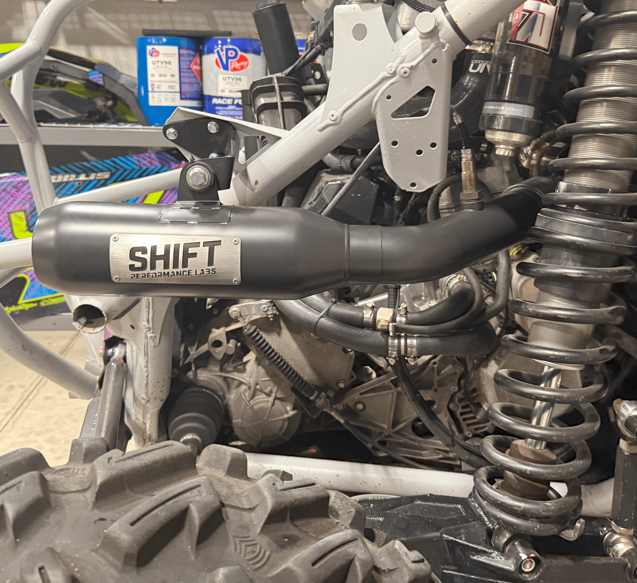 Can-Am X3 Side Mount Exhaust System - SHIFT Performance Labs