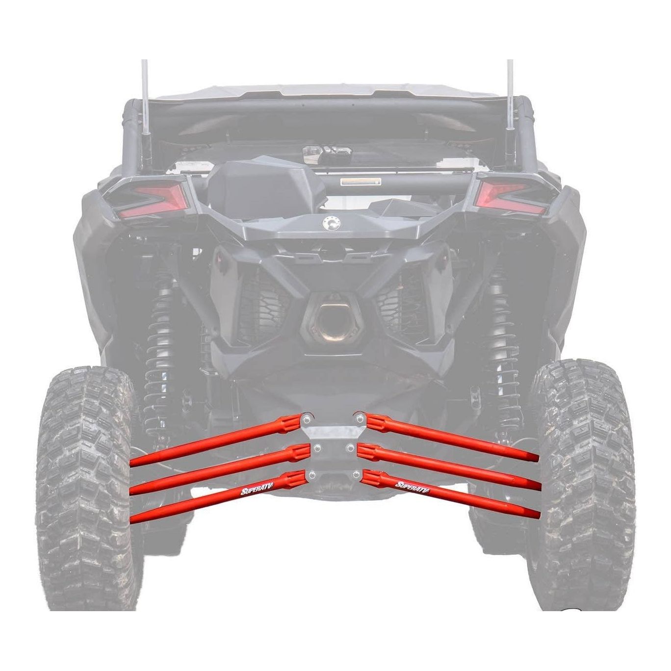 Photo of Can Am X3 Tubed Radius Arms by SuperATV - Premium Radius Rods & Plates for UTVs / Side by Sides
