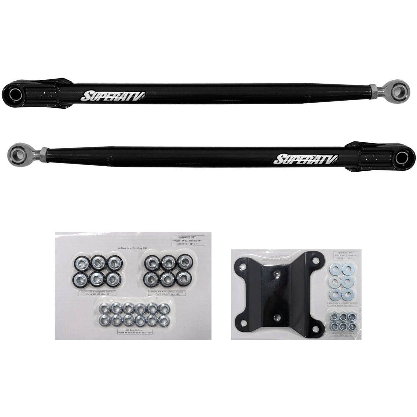 Photo of Can Am X3 Tubed Radius Arms by SuperATV - Premium Radius Rods & Plates for UTVs / Side by Sides
