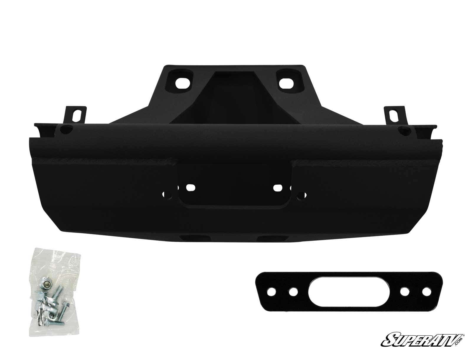 Photo of SuperATV Can-Am Maverick X3 Winch Mount Plate Kit by SuperATV - Premium Winches & Winch Mounts for UTVs / Side by Sides