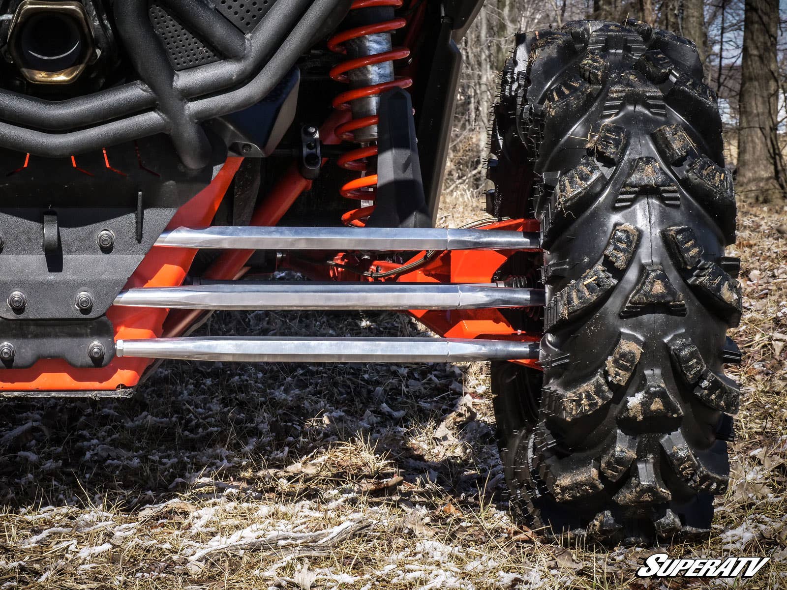 Photo of SuperATV Can-Am Maverick X3 Billet Aluminum Radius Arms by SuperATV - Premium Radius Rods & Plates for UTVs / Side by Sides