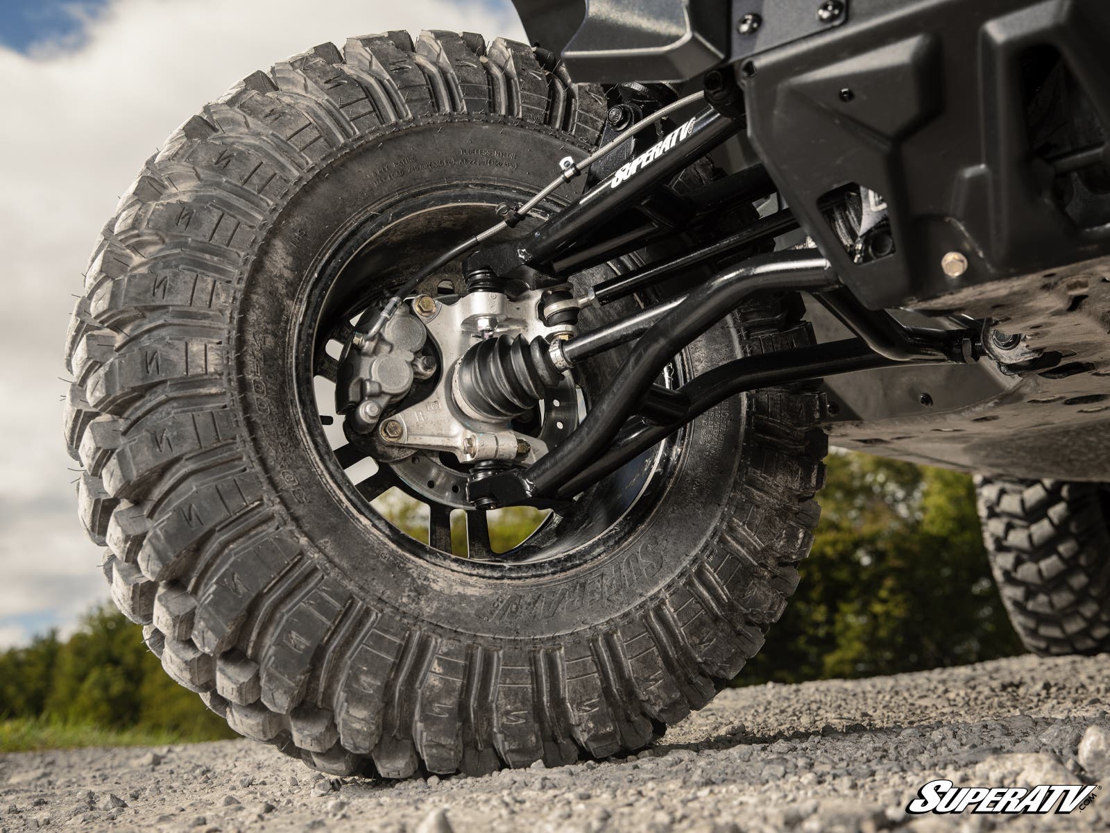 Can-Am Maverick Sport High Clearance 1.5in. Forward Offset A-Arms - Standard Duty Ball Joints