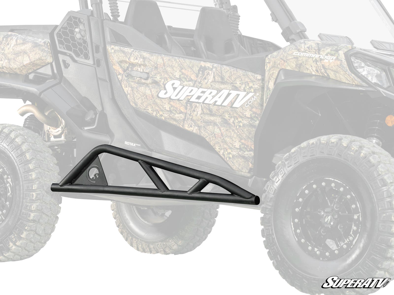 Photo of SuperATV Can-Am Commander 1000 Tree Kickers by SuperATV - Premium Nerf Bars for UTVs / Side by Sides