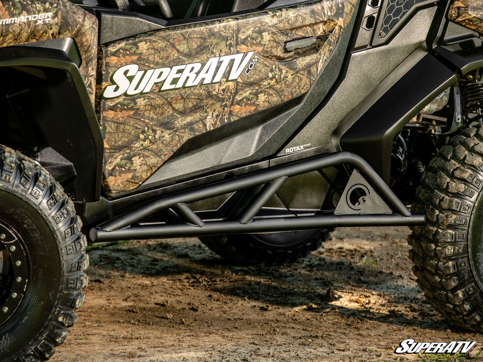Photo of SuperATV Can-Am Commander 1000 Tree Kickers by SuperATV - Premium Nerf Bars for UTVs / Side by Sides