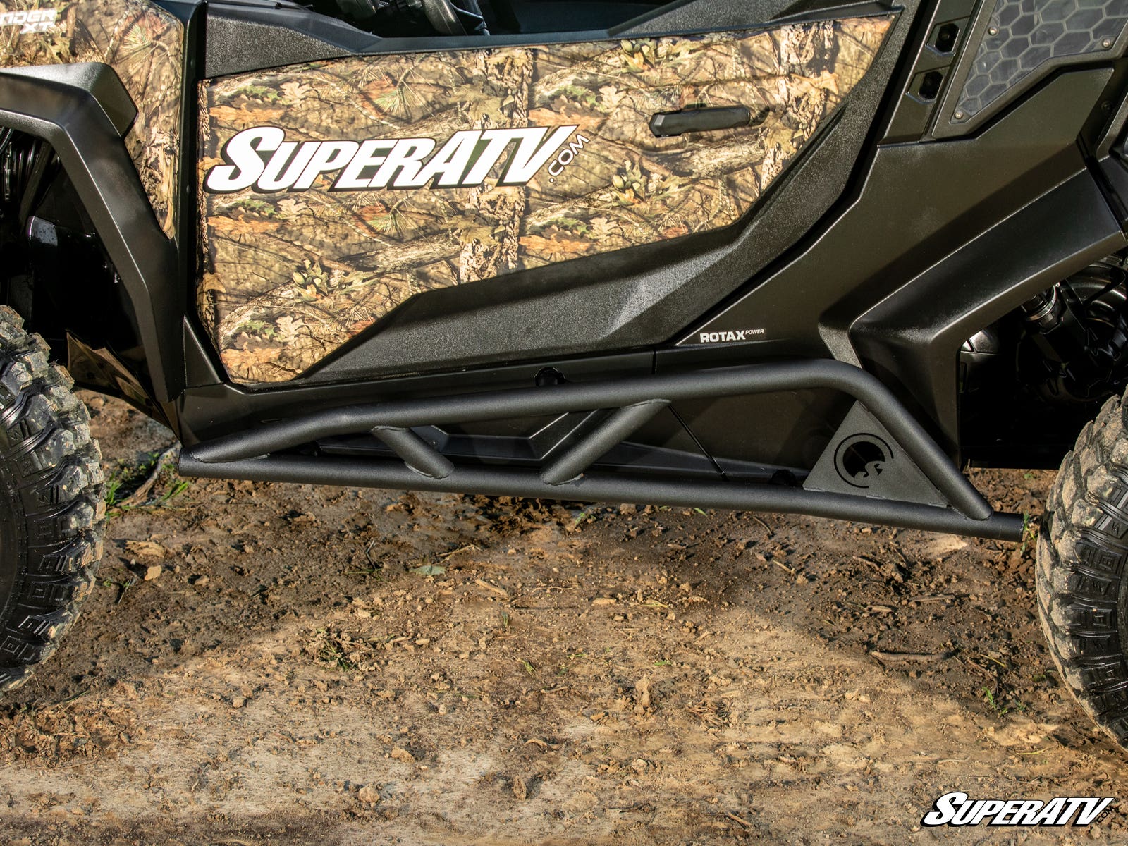 Photo of SuperATV Can-Am Commander 1000 Tree Kickers by SuperATV - Premium Nerf Bars for UTVs / Side by Sides