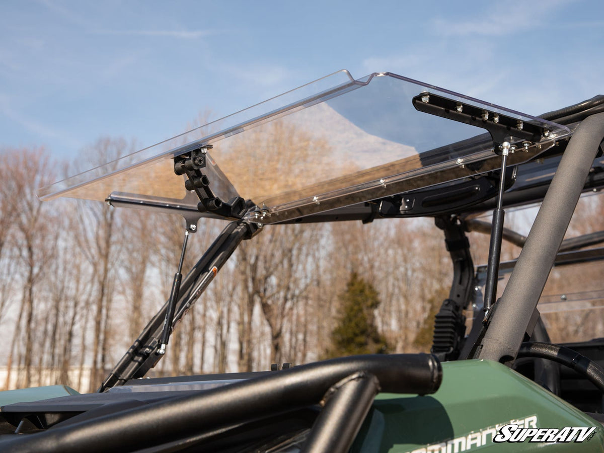 Photo of SuperATV Can-Am Maverick Sport Flip Windshield by SuperATV - Premium Windshields for UTVs / Side by Sides