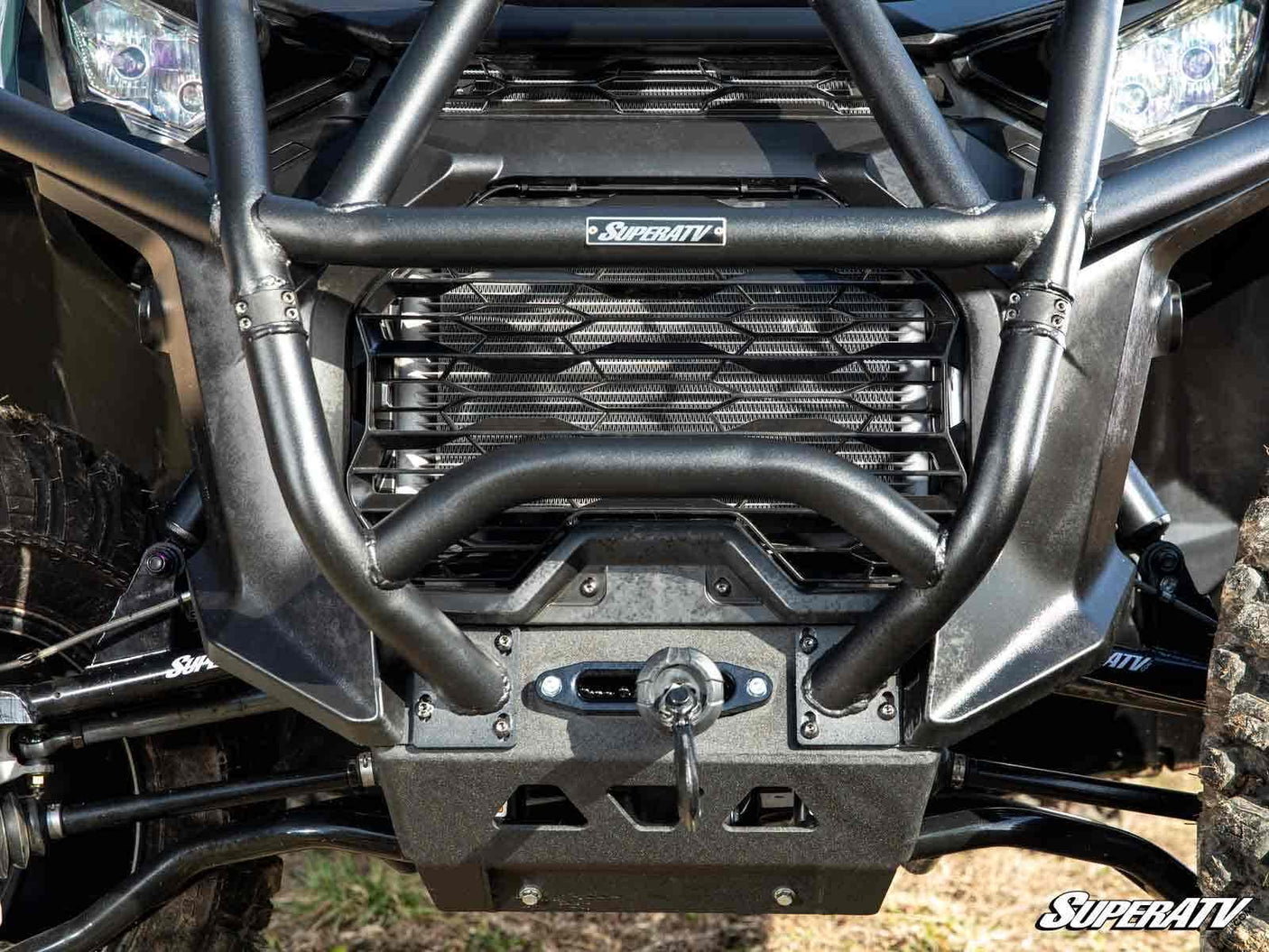 Photo of SuperATV Can-Am Commander Front Bumper by SuperATV - Premium Bumpers for UTVs / Side by Sides