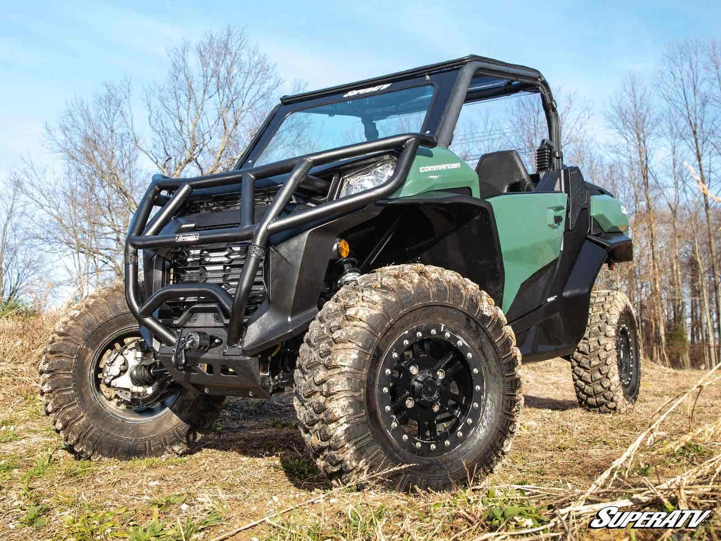 Photo of SuperATV Can-Am Commander Front Bumper by SuperATV - Premium Bumpers for UTVs / Side by Sides