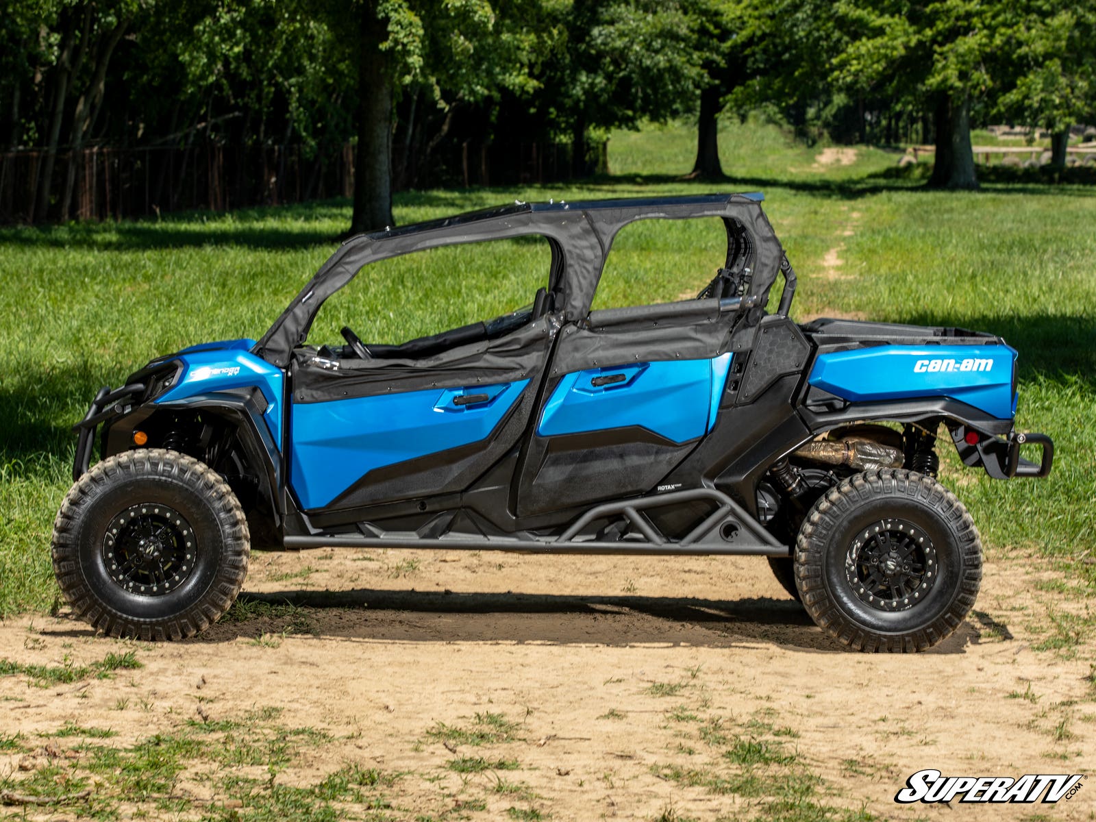 Photo of SuperATV Can-Am Commander Max Tree Kickers by SuperATV - Premium Nerf Bars for UTVs / Side by Sides