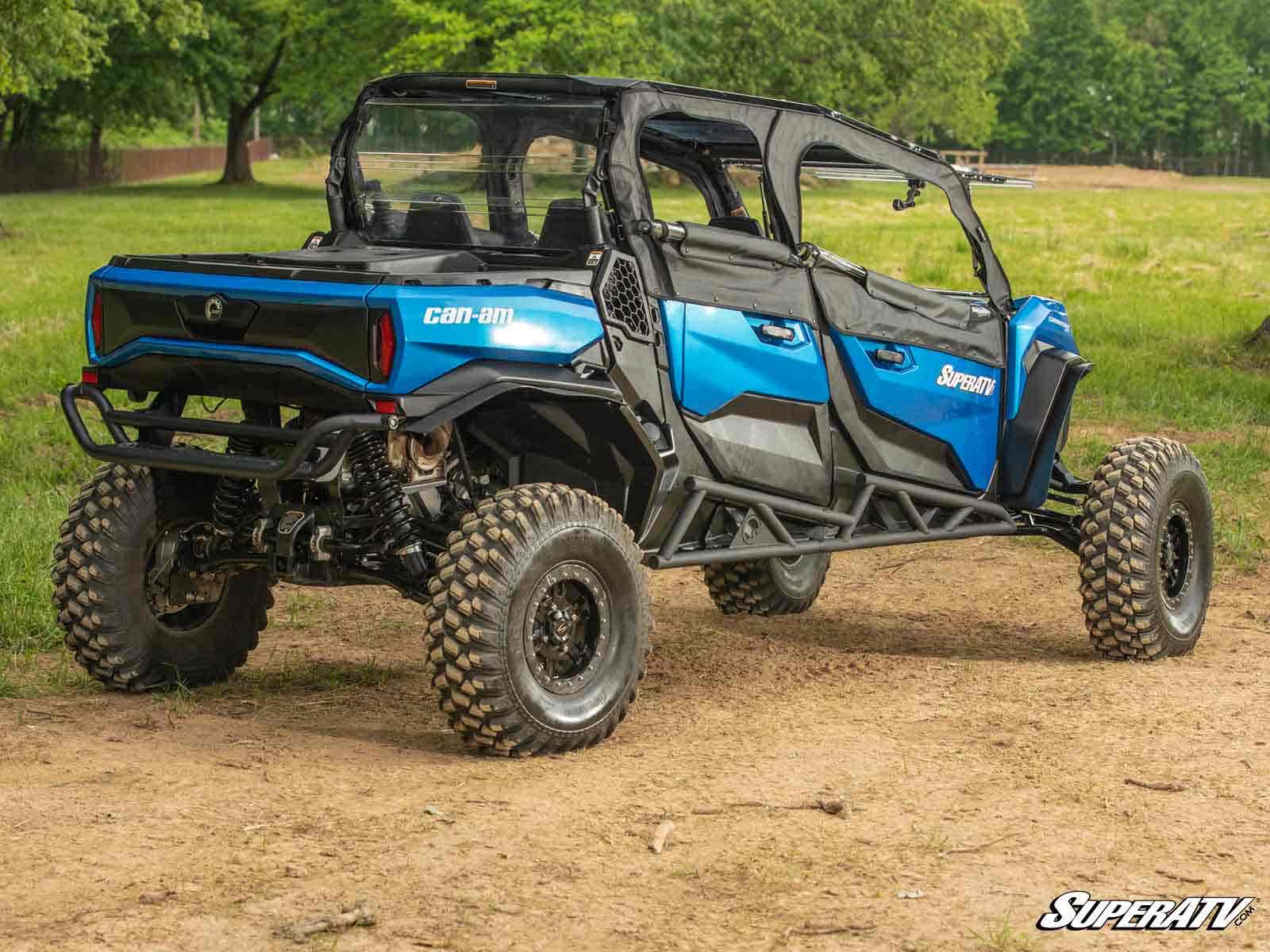Photo of SuperATV Can-Am Commander Max 1000 Heavy-Duty Nerf Bars by SuperATV - Premium Nerf Bars for UTVs / Side by Sides